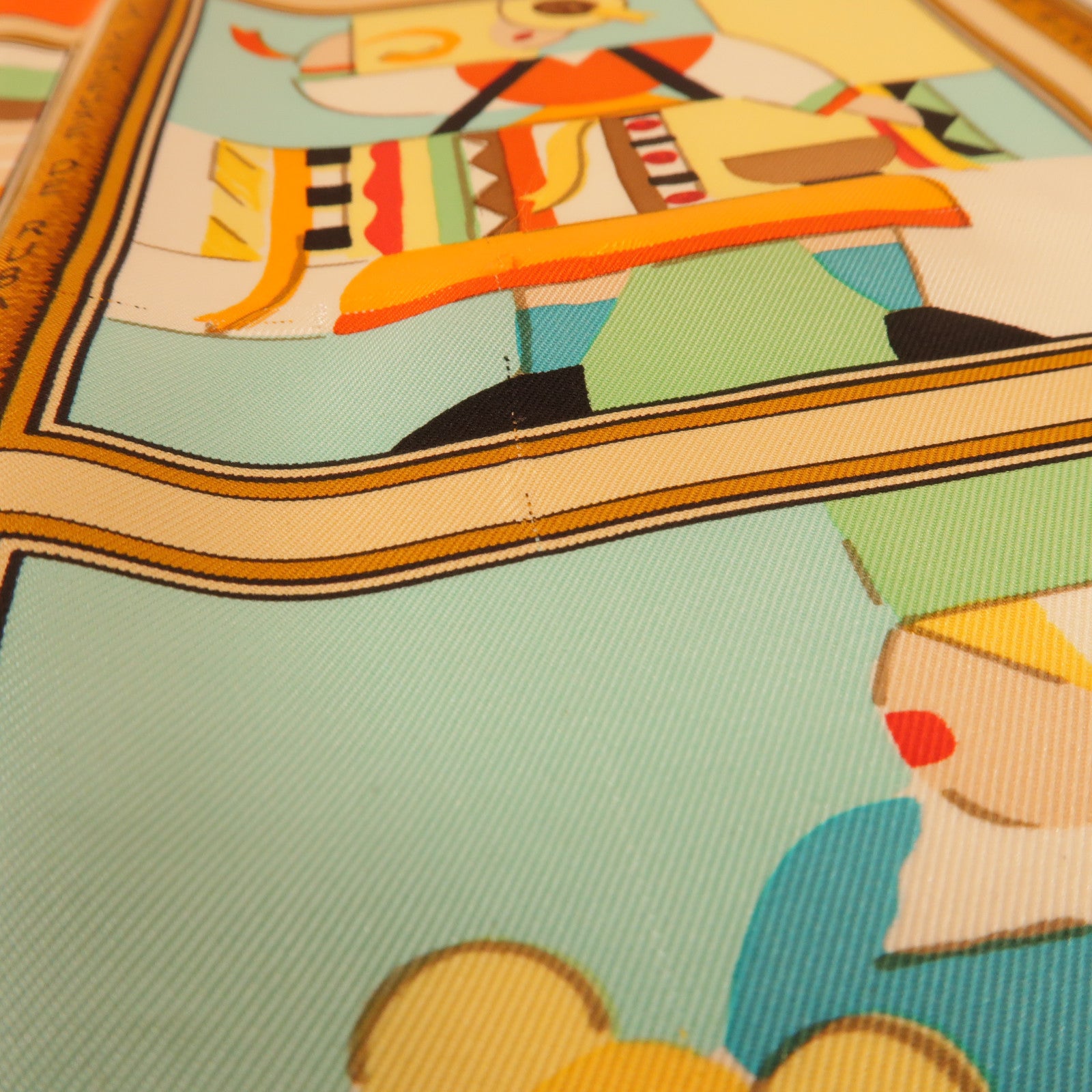 HERMES 絲質Scarf 90X90絲巾