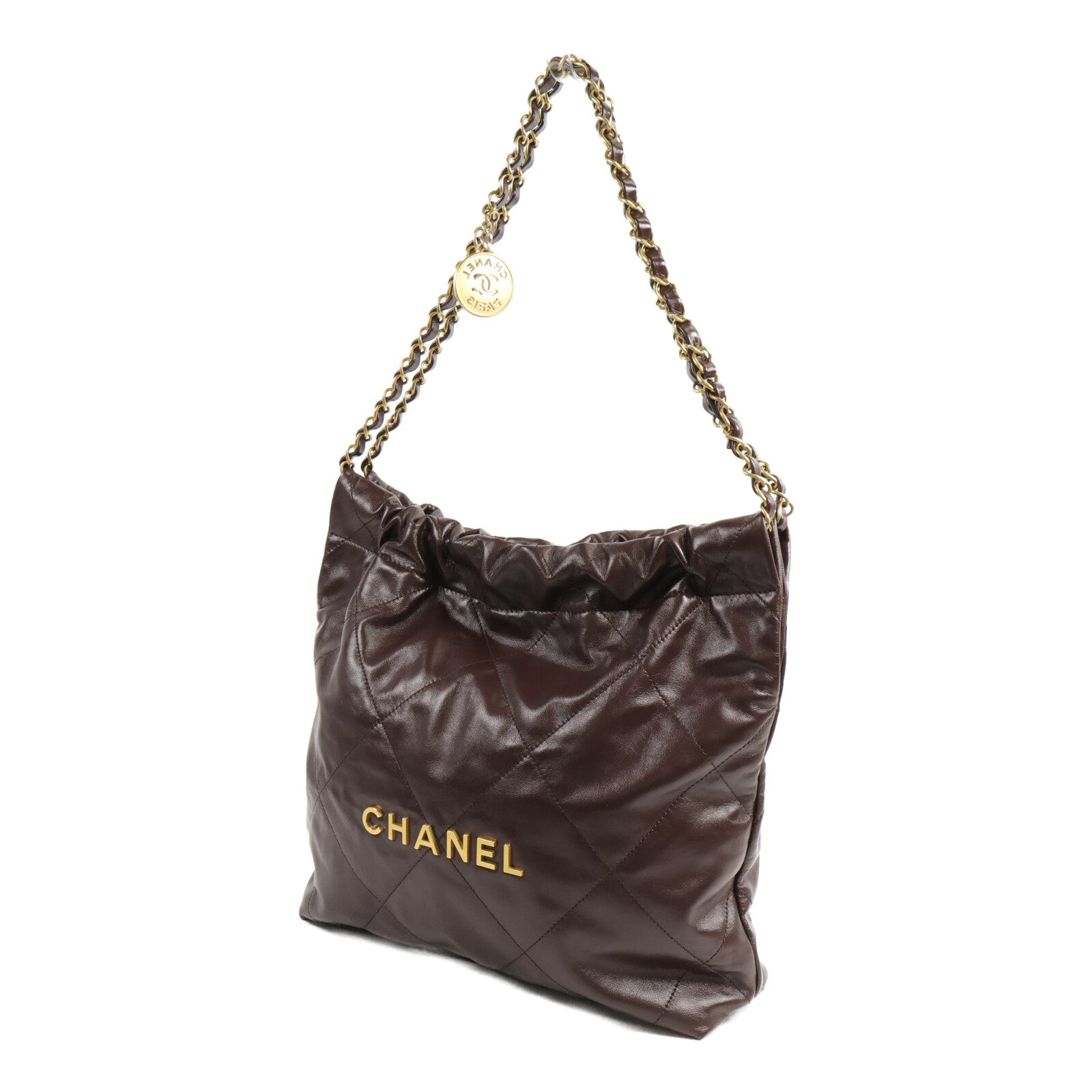 CHANEL 牛皮皮革Chanel 22 Small鏈帶肩背袋