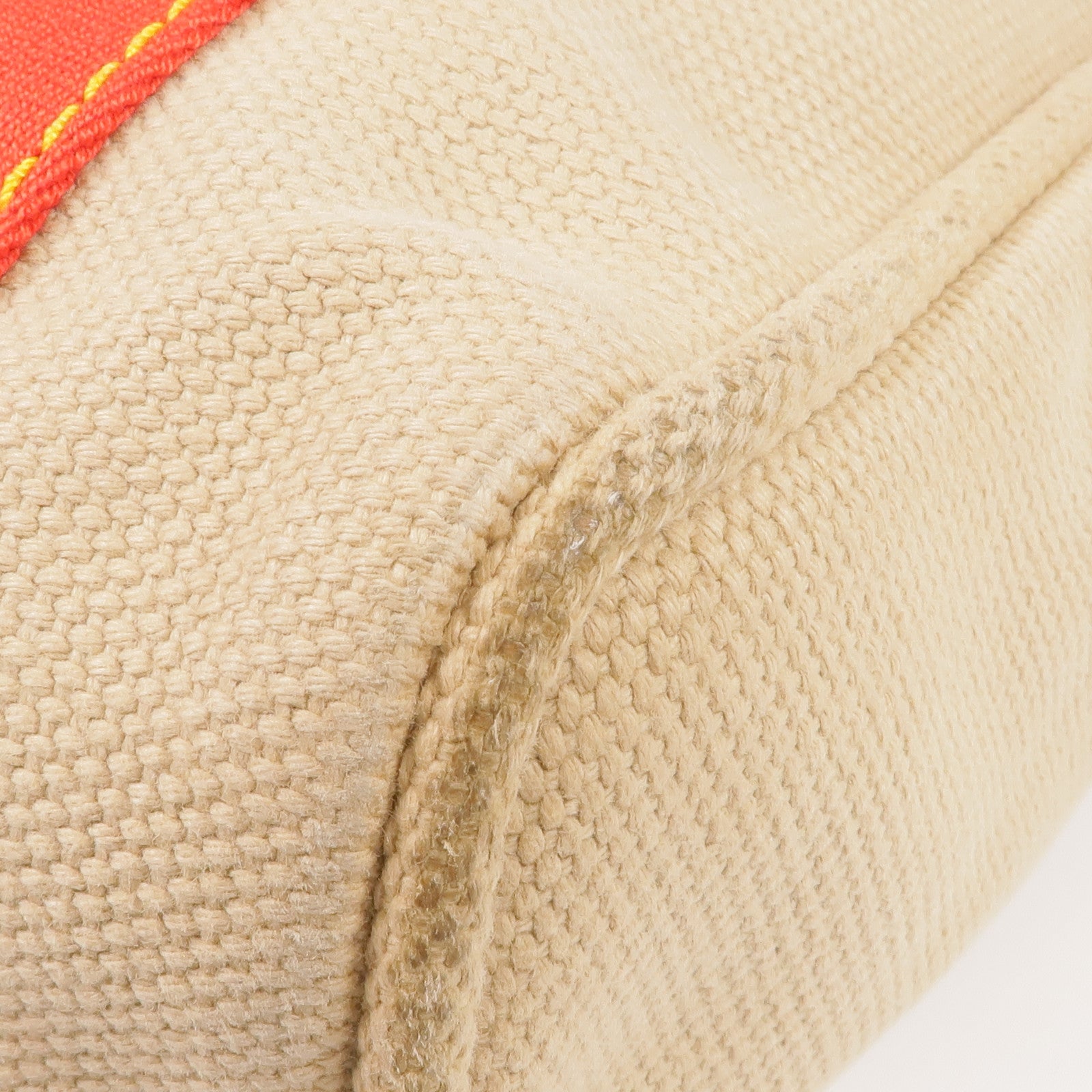 LOUIS VUITTON 帆布Cabas MM金扣手挽袋