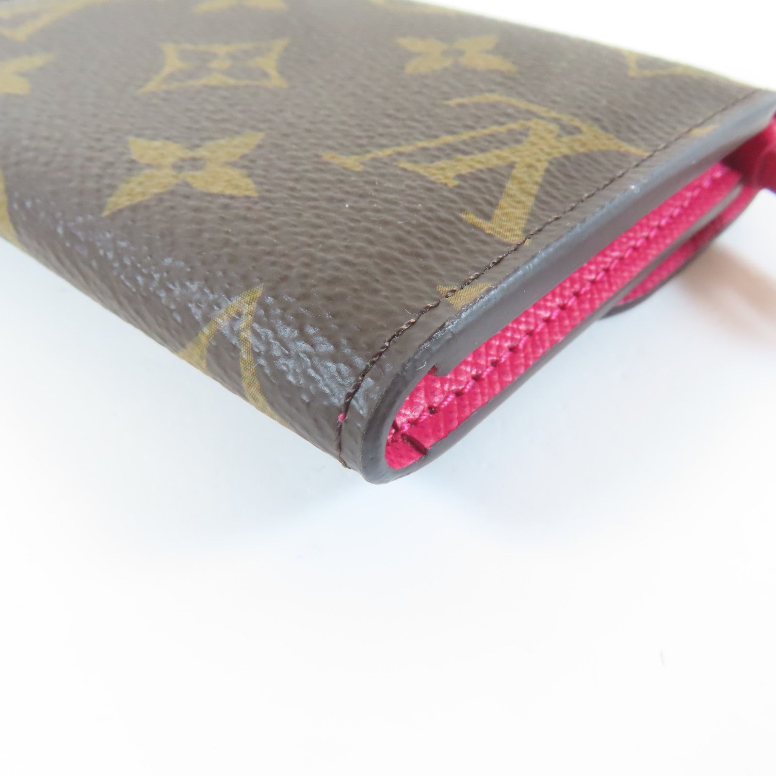 LOUIS VUITTON Monogram Rosalie Coin Purse金扣零錢包啡色