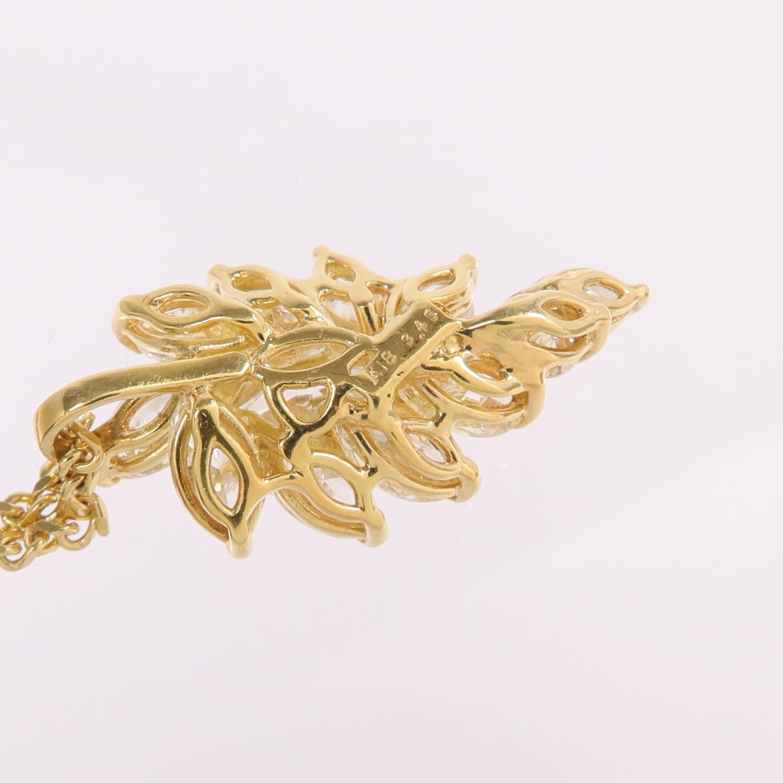 JEWELRY 【激減優惠】18K黃金Diamond Necklace鑽石項鍊