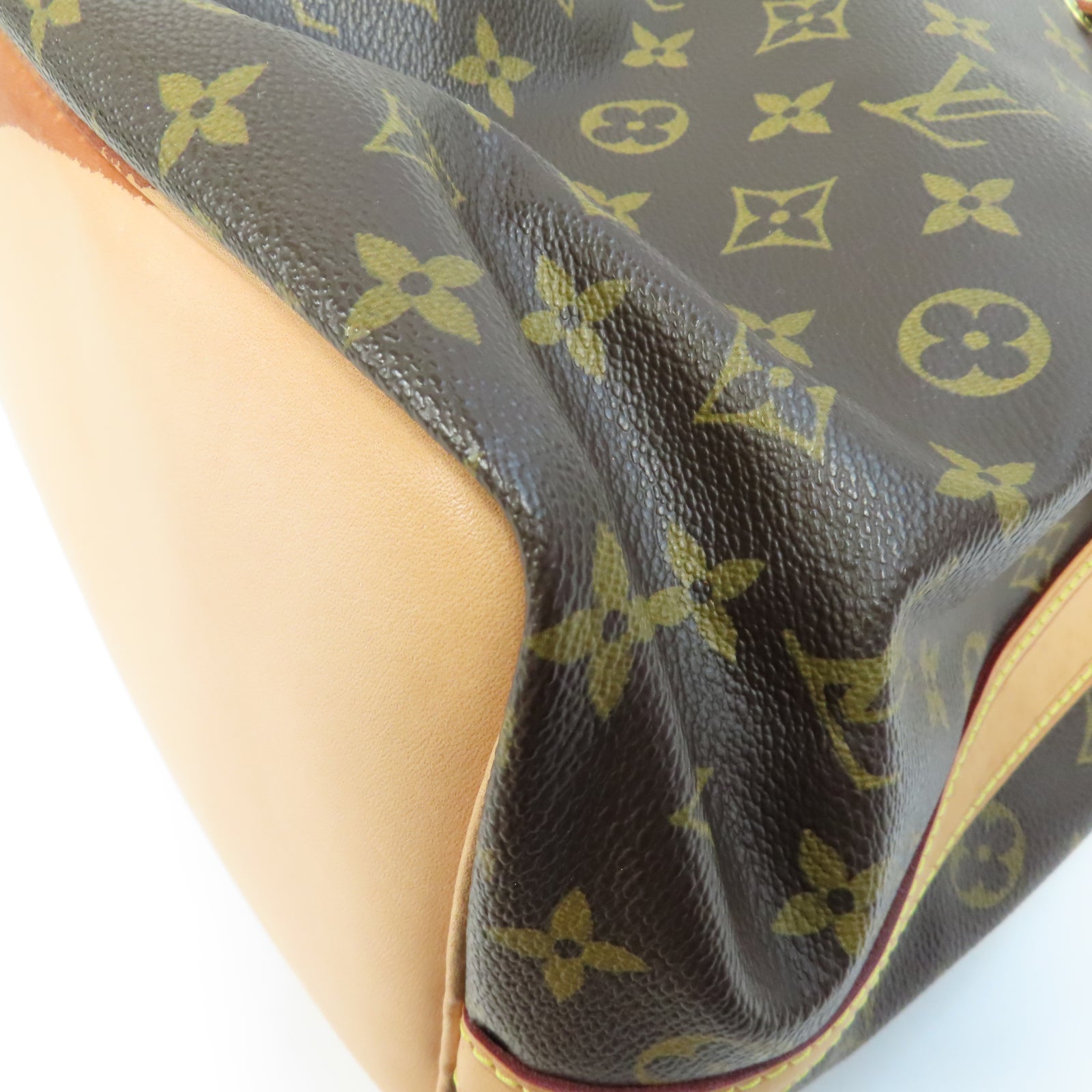LOUIS VUITTON Monogram Petit Noe金扣肩背袋啡色