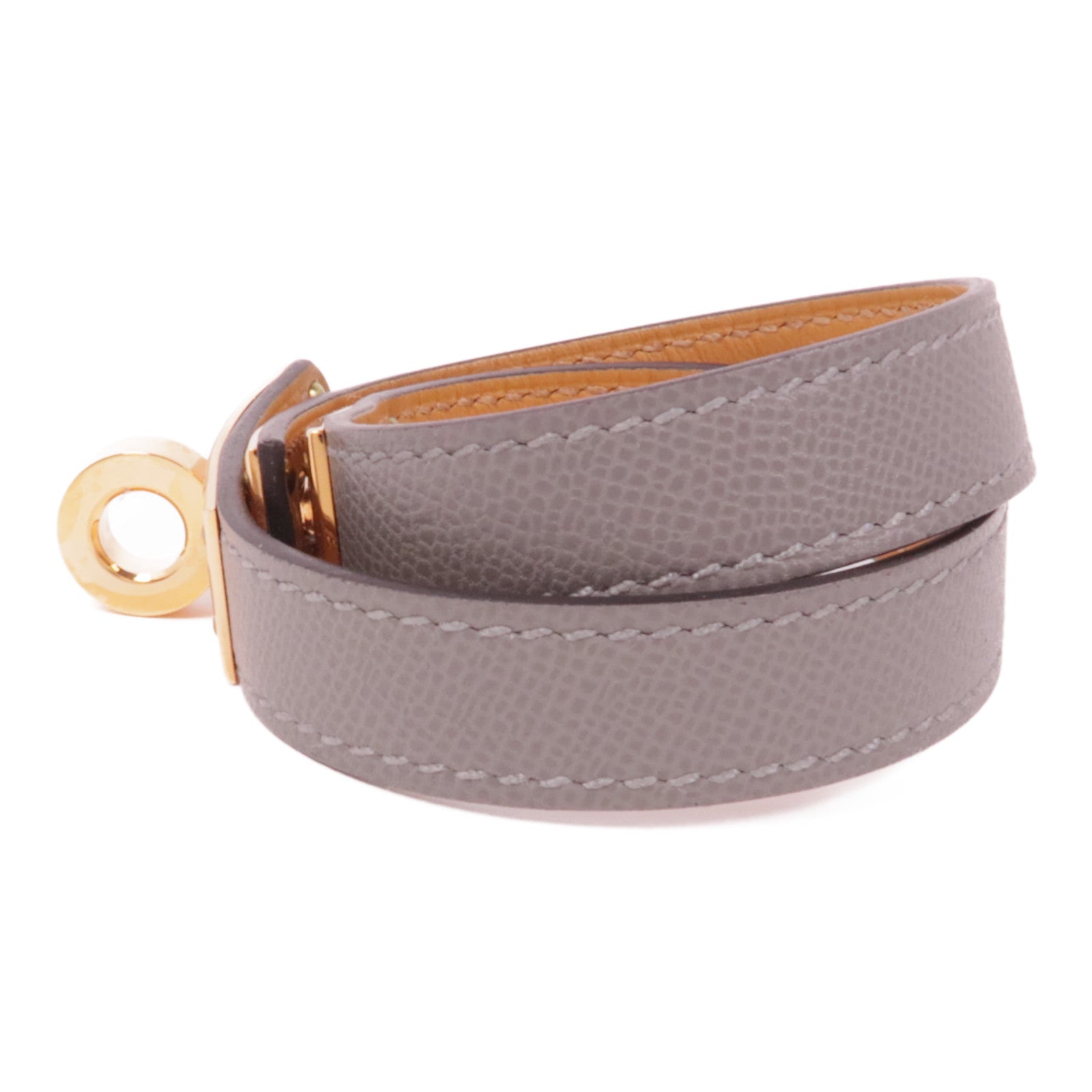 HERMES Epsom皮革Kelly Double Tour 手鐲
