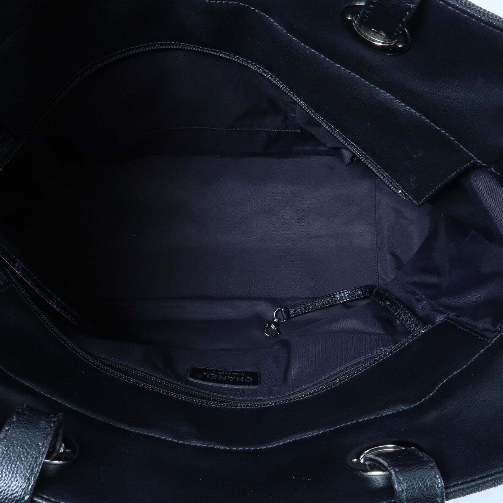 CHANEL 牛皮皮革/尼龍Paris Biaritz Tote手挽袋