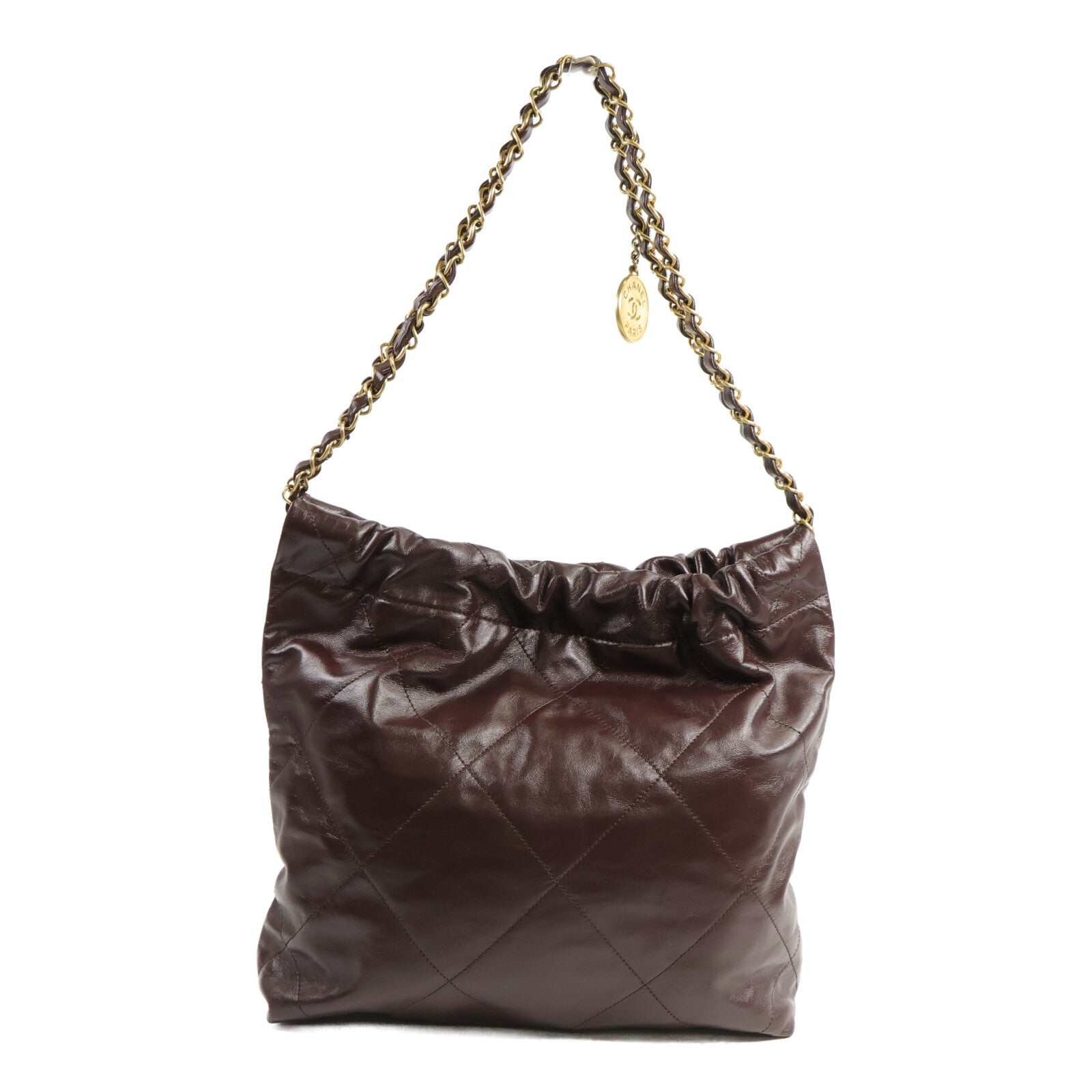 CHANEL 牛皮皮革Chanel 22 Small鏈帶肩背袋