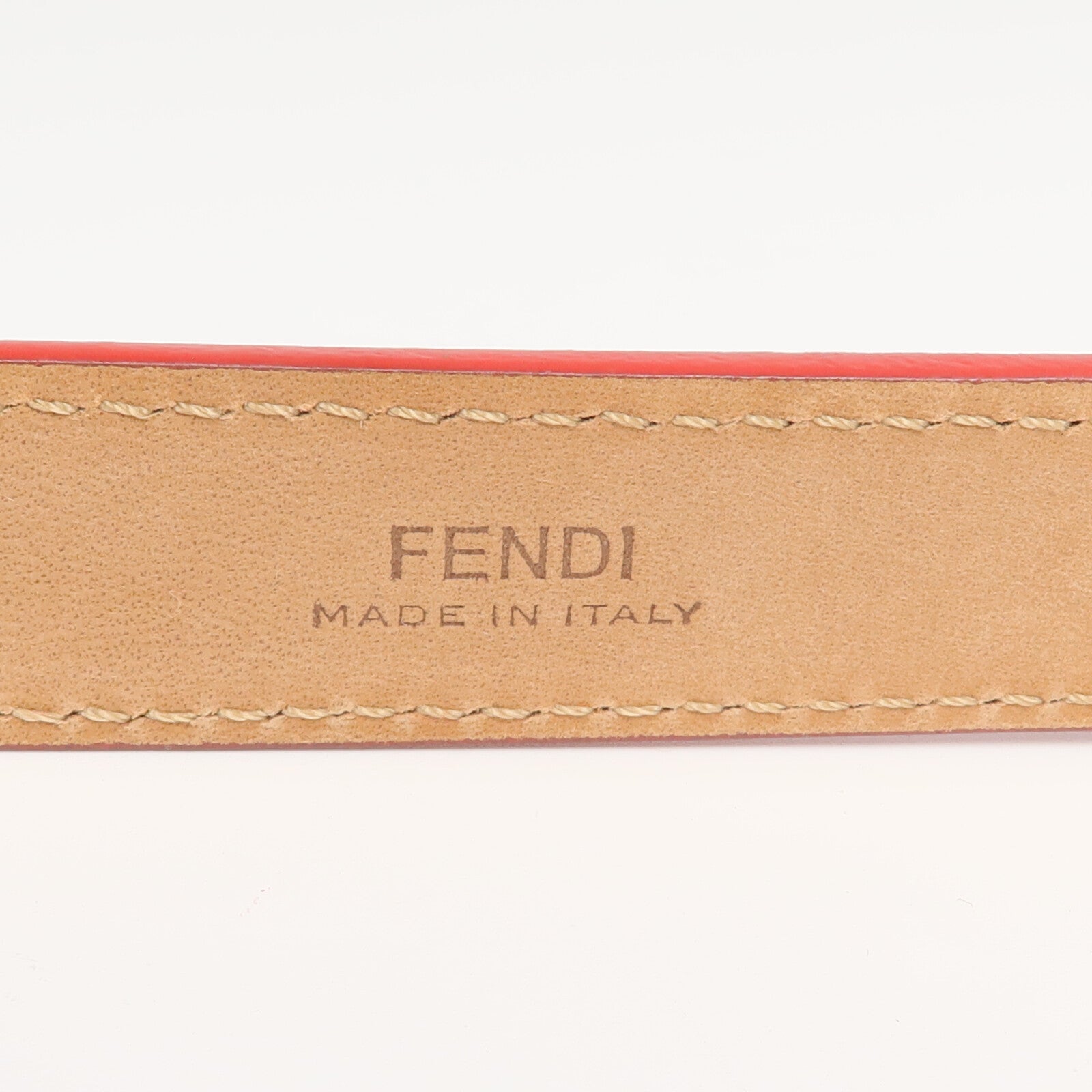 FENDI 牛皮皮革/皮草 Monster Eyes Belt皮帶