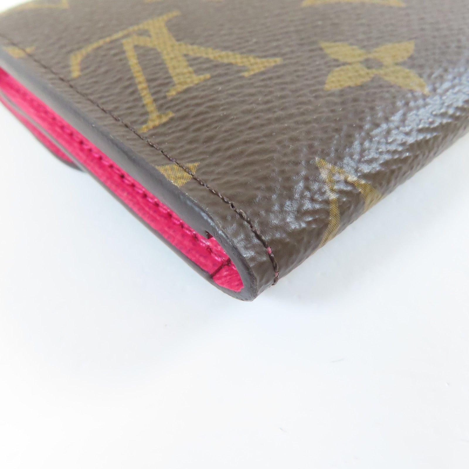 LOUIS VUITTON Monogram Rosalie Coin Purse金扣零錢包啡色