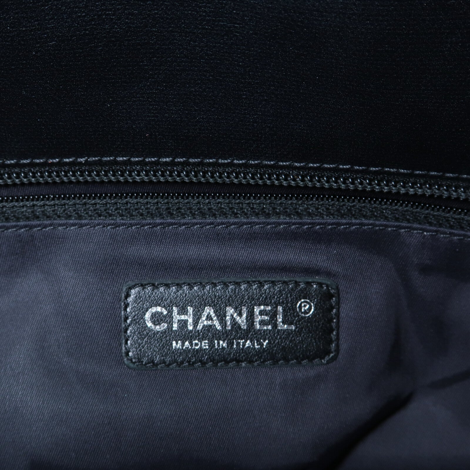 CHANEL 牛皮皮革/尼龍Paris Biaritz Tote手挽袋