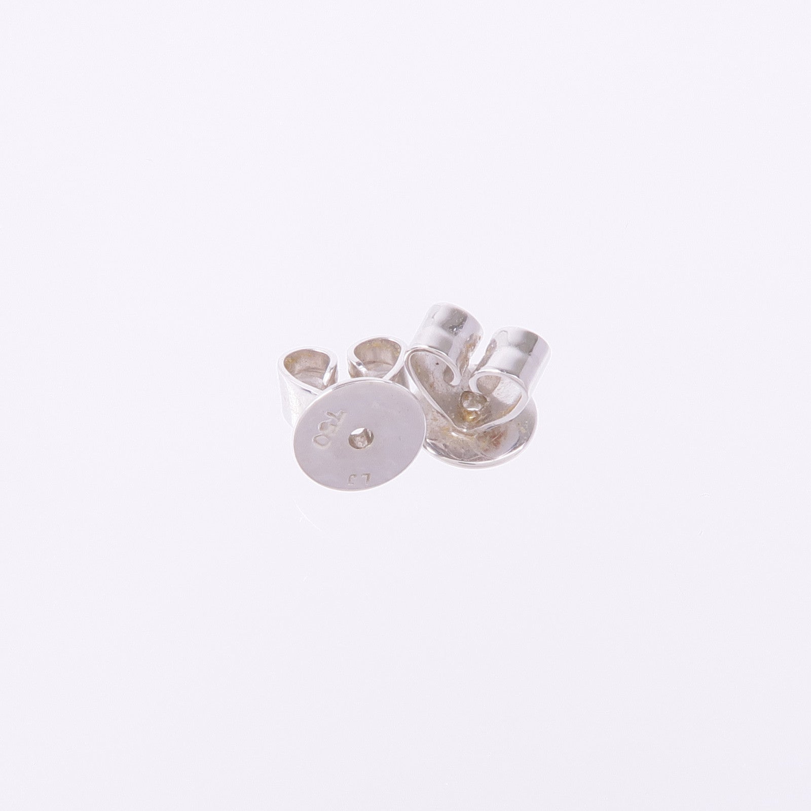 JEWELRY 18K白金Sapphire Diamond Earrings藍寶石/鑽石耳環