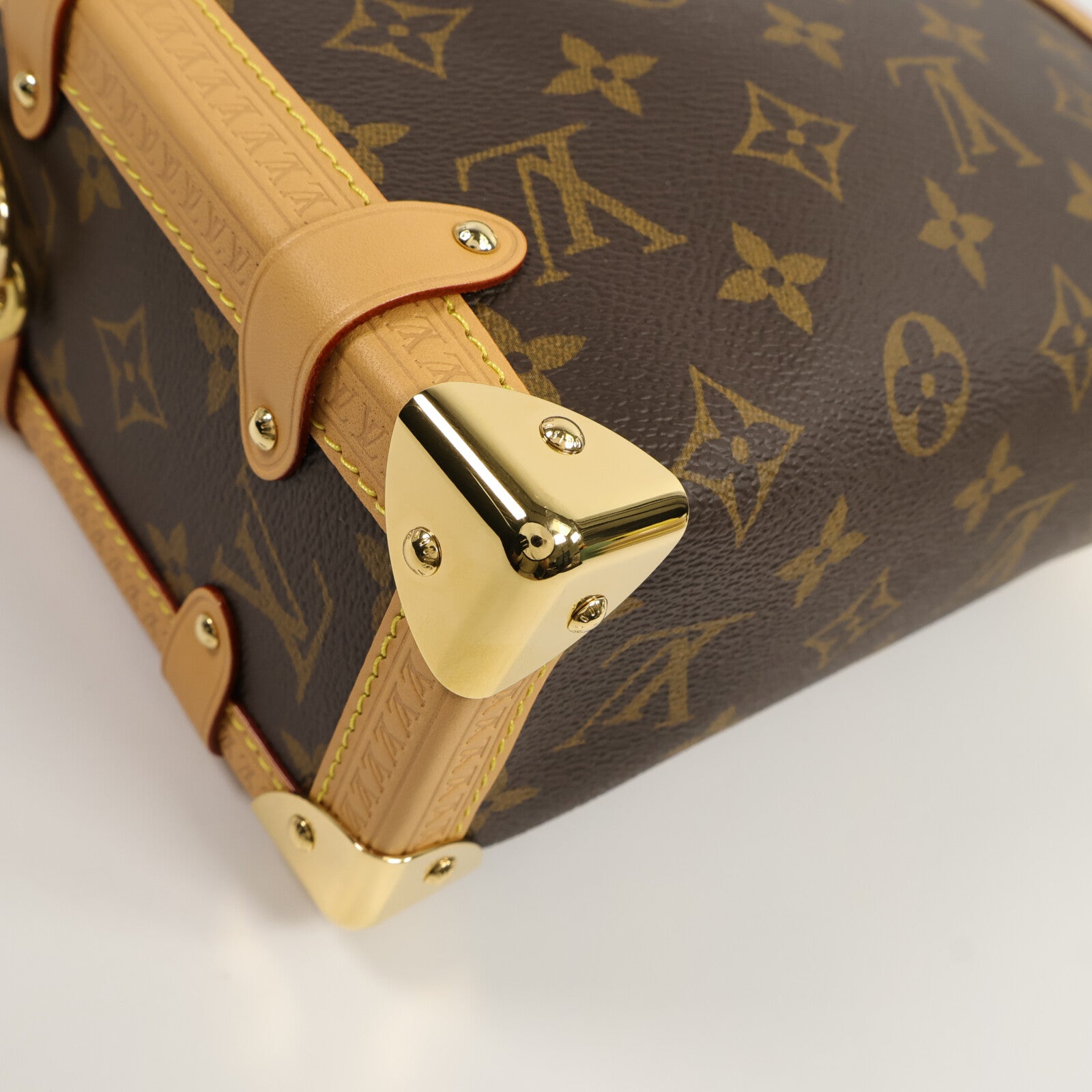 LOUIS VUITTON Monogram Side Trunk MM 手挽肩背兩用袋