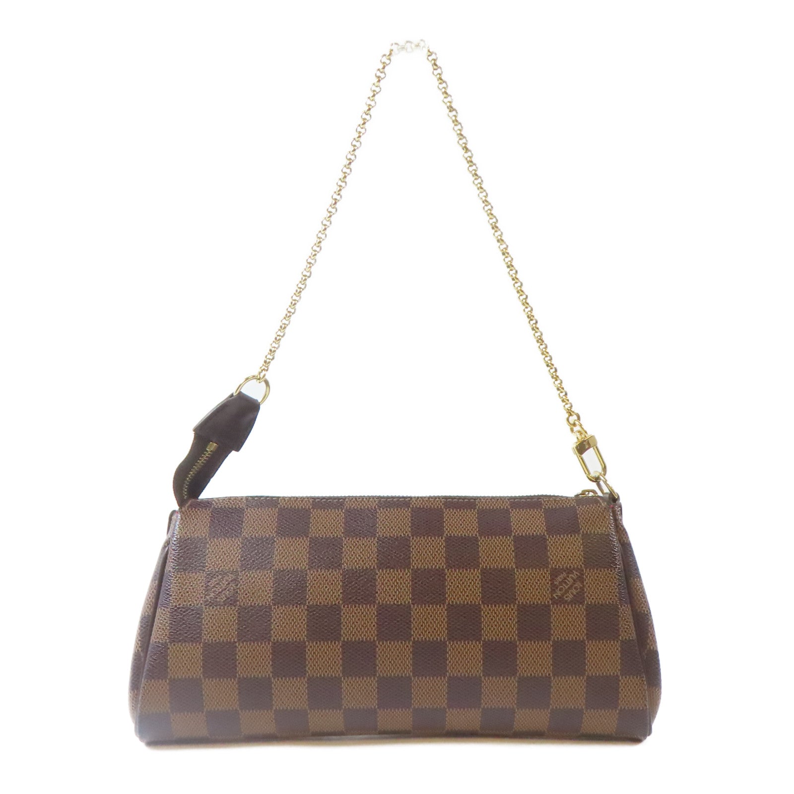 LOUIS VUITTON 【激減優惠】Damier Eva金扣手挽肩背兩用袋啡色