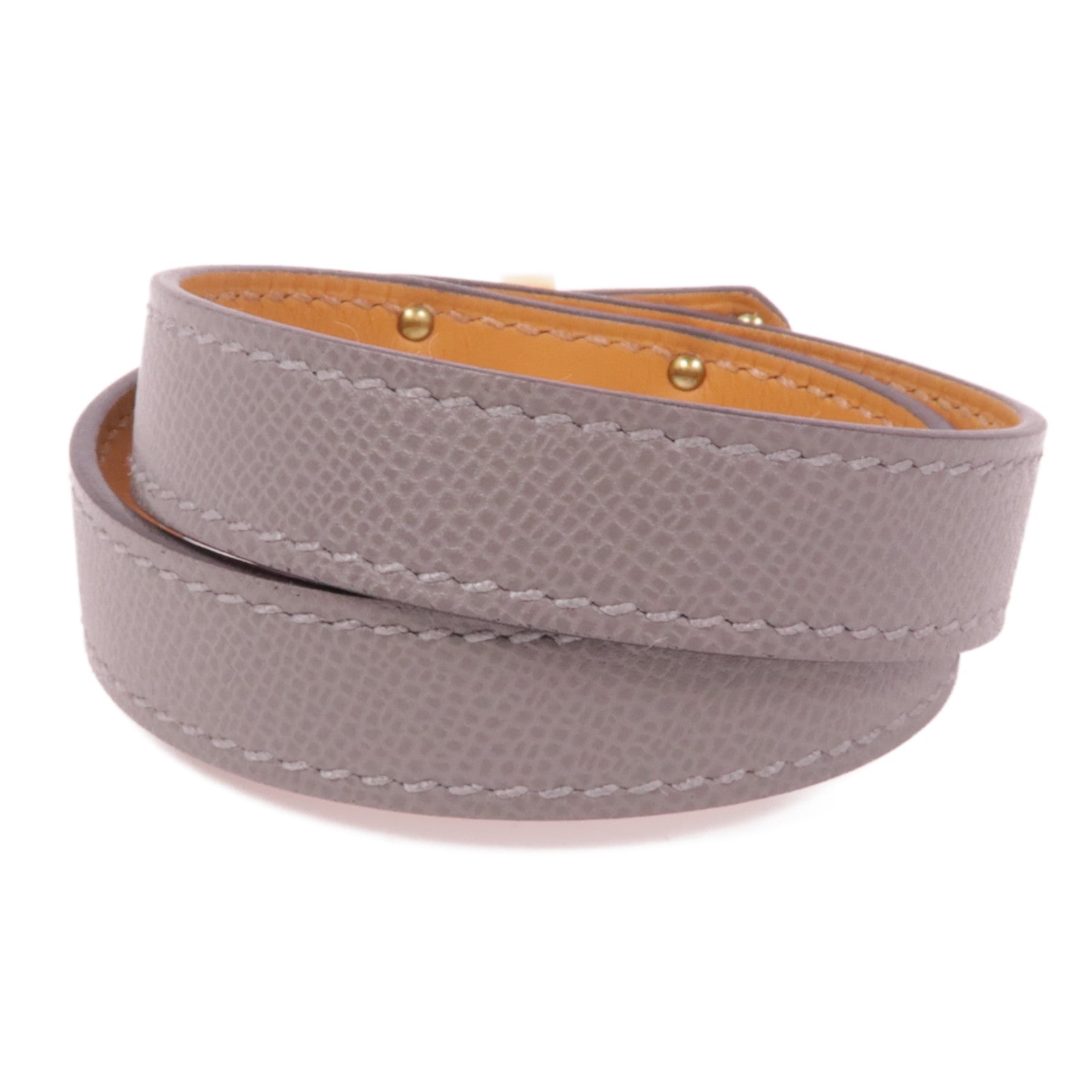 HERMES Epsom皮革Kelly Double Tour 手鐲