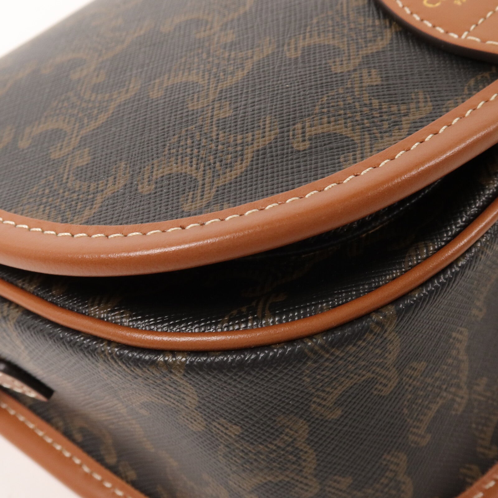 CELINE 塗層帆布Folco Medium肩背袋