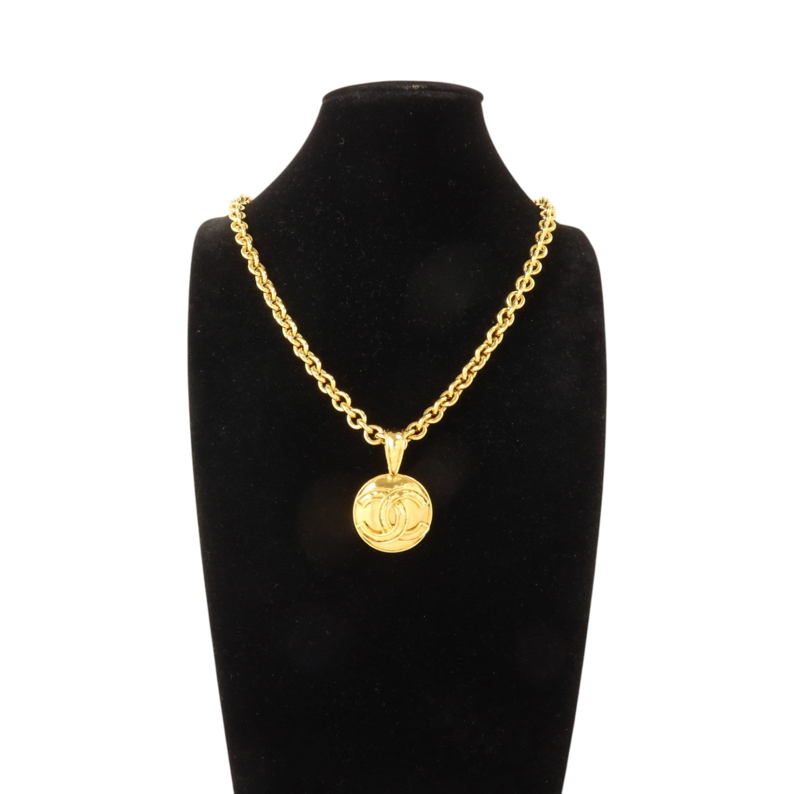 CHANEL 金屬Necklace金扣項鏈