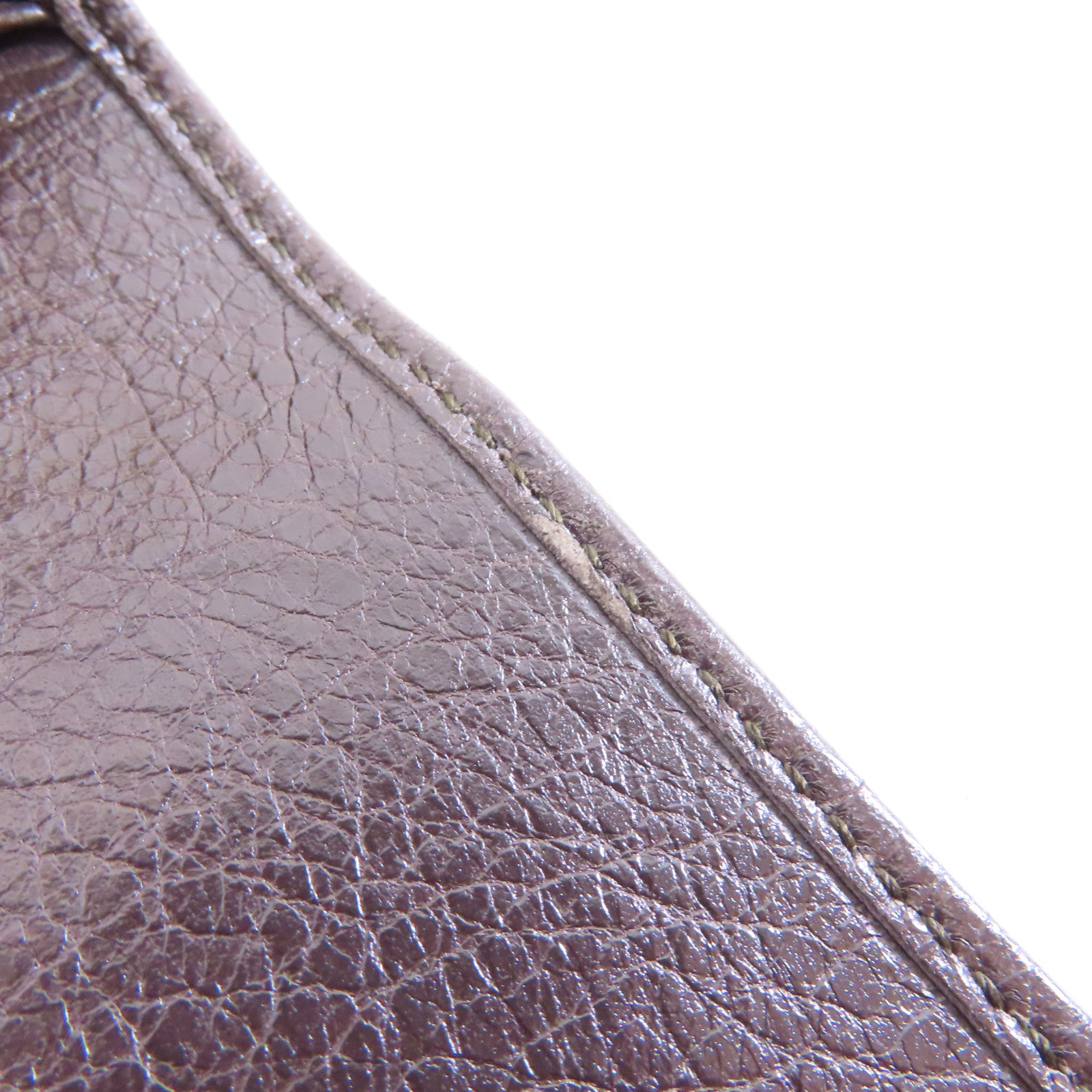 BALENCIAGA 羊皮皮革Giant Money Long Wallet金扣長錢包啡色