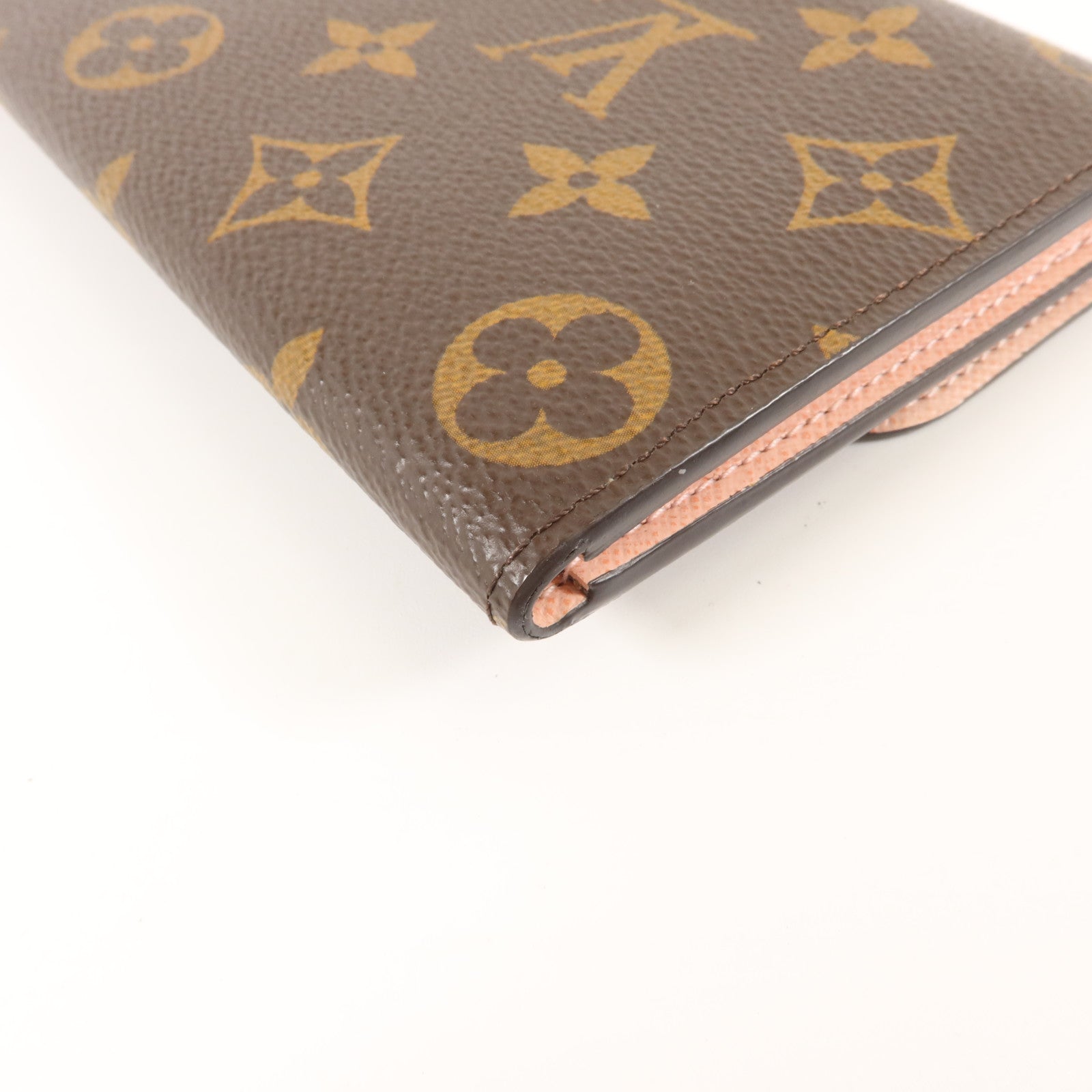 LOUIS VUITTON Monogram Emilie金扣長錢包