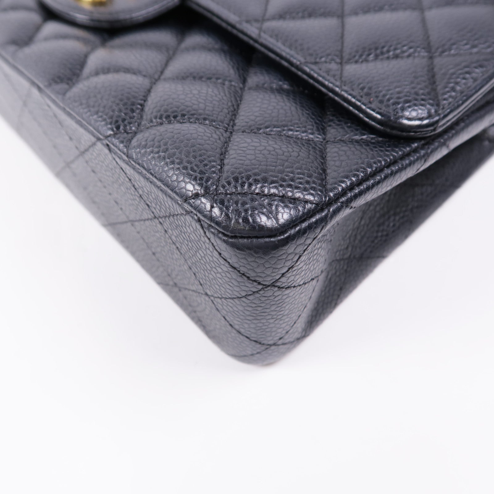 CHANEL 牛皮皮革Classic 25金扣鏈帶肩背袋