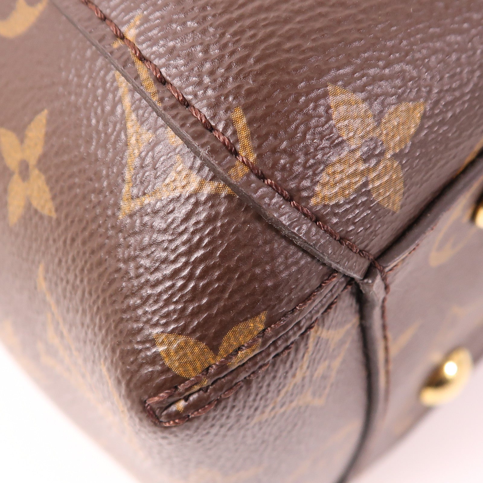 LOUIS VUITTON Monogram Montaigne MM金扣手挽肩背兩用袋