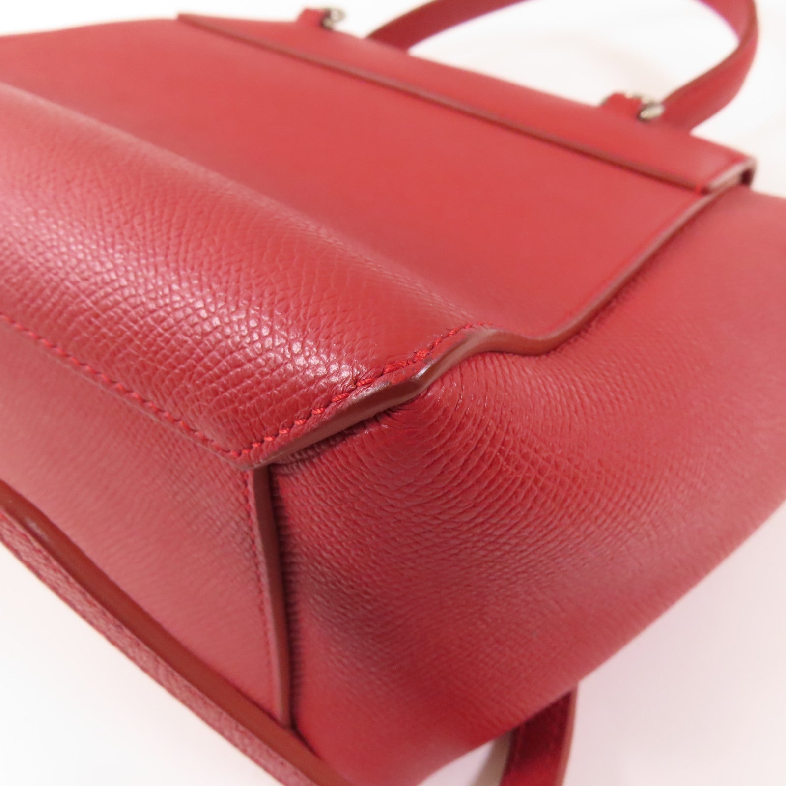 CELINE 牛皮皮革Belt Bag銀扣手挽肩背兩用袋