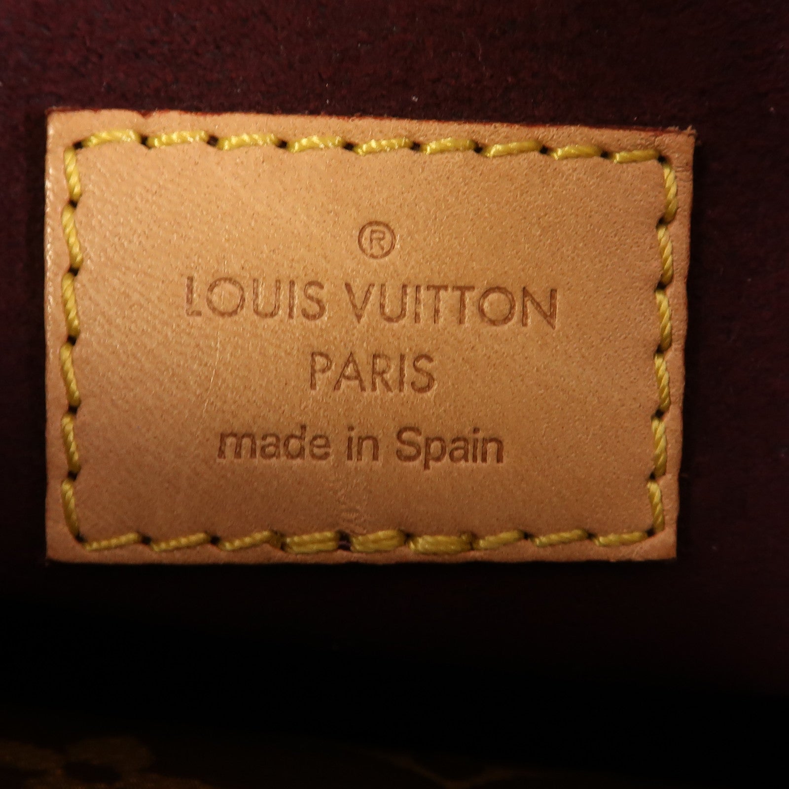 LOUIS VUITTON Monogram Montaigne MM金扣手挽肩背兩用袋