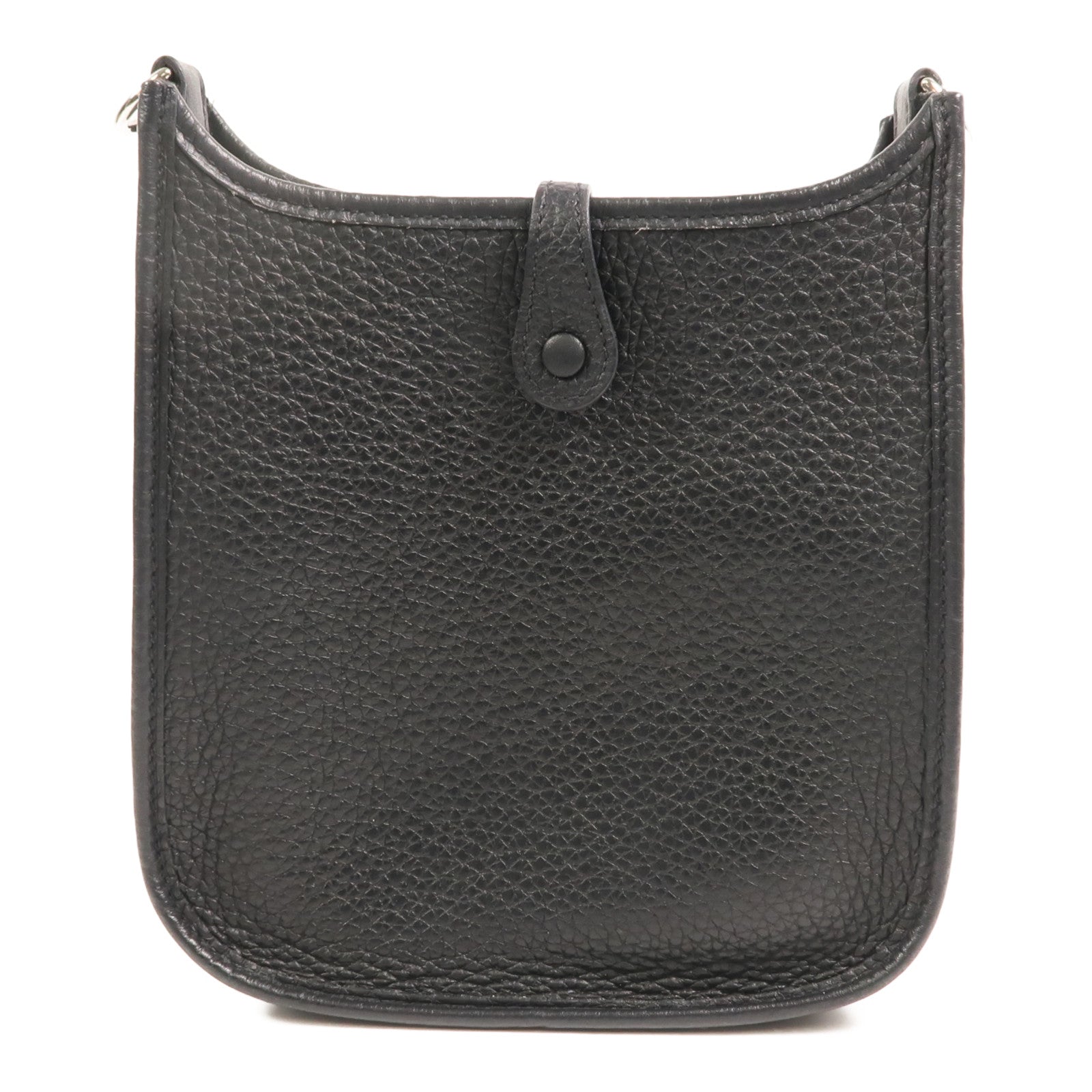 HERMES Clemence皮革Evelyne TPM肩背袋Noir
