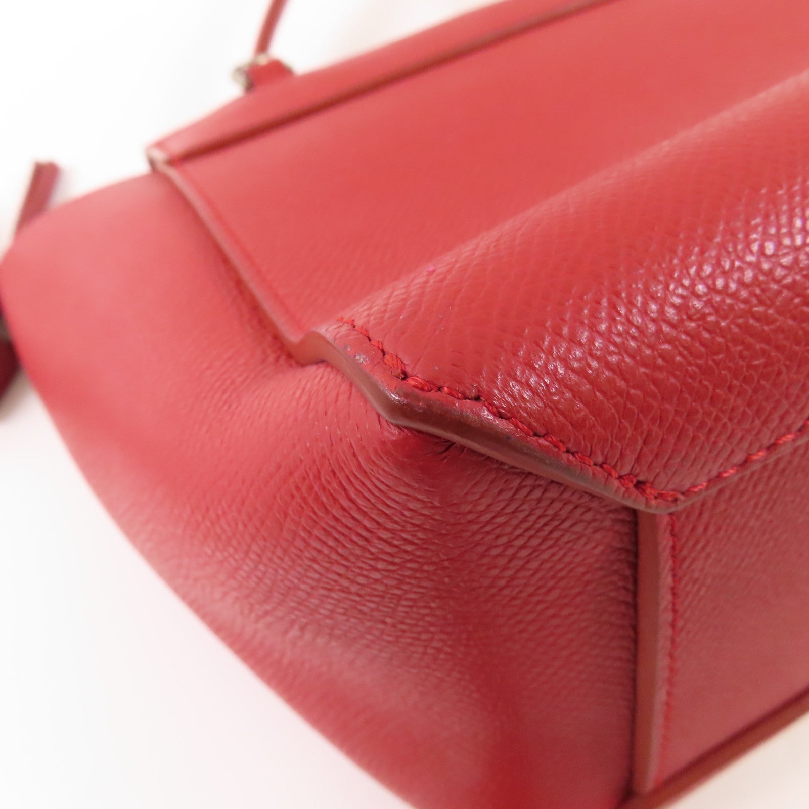 CELINE 牛皮皮革Belt Bag銀扣手挽肩背兩用袋