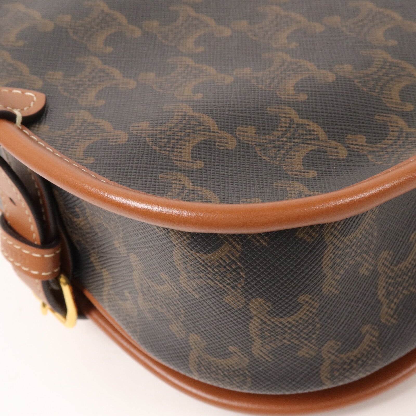 CELINE 塗層帆布Folco Medium肩背袋