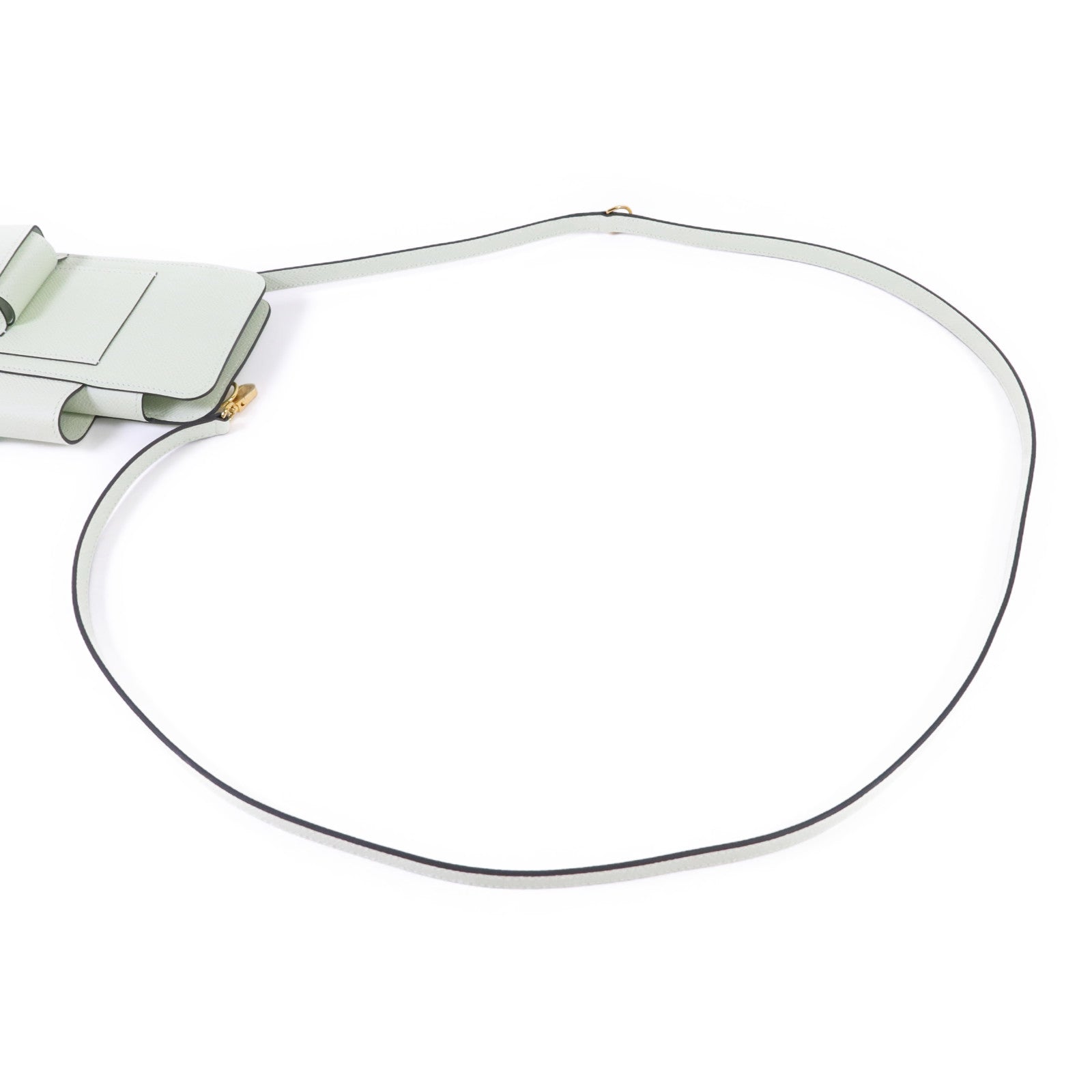 HERMES Epsom皮革Hermesway金扣肩背袋Vert Fizz/Rubis/Vert Comics