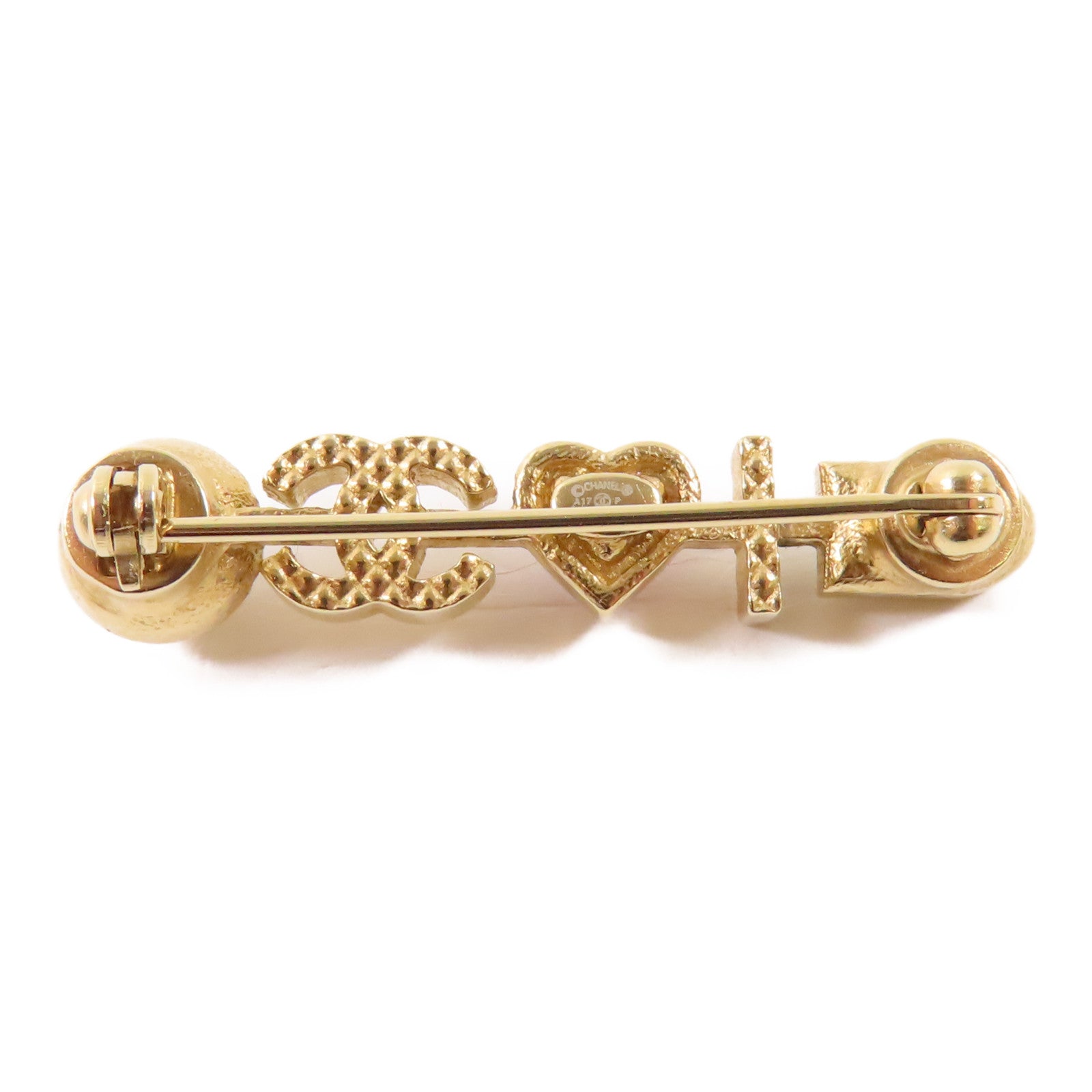 CHANEL 金屬/PVC Brooch Pin胸針