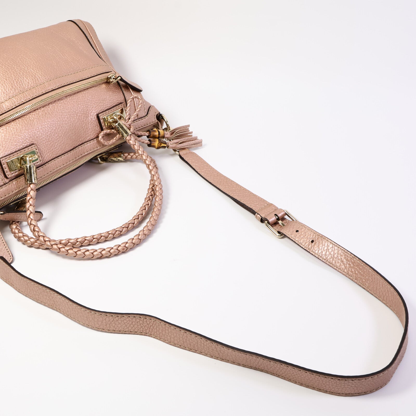 GUCCI 牛皮皮革2 Way Shoulder Bag手挽肩背兩用袋