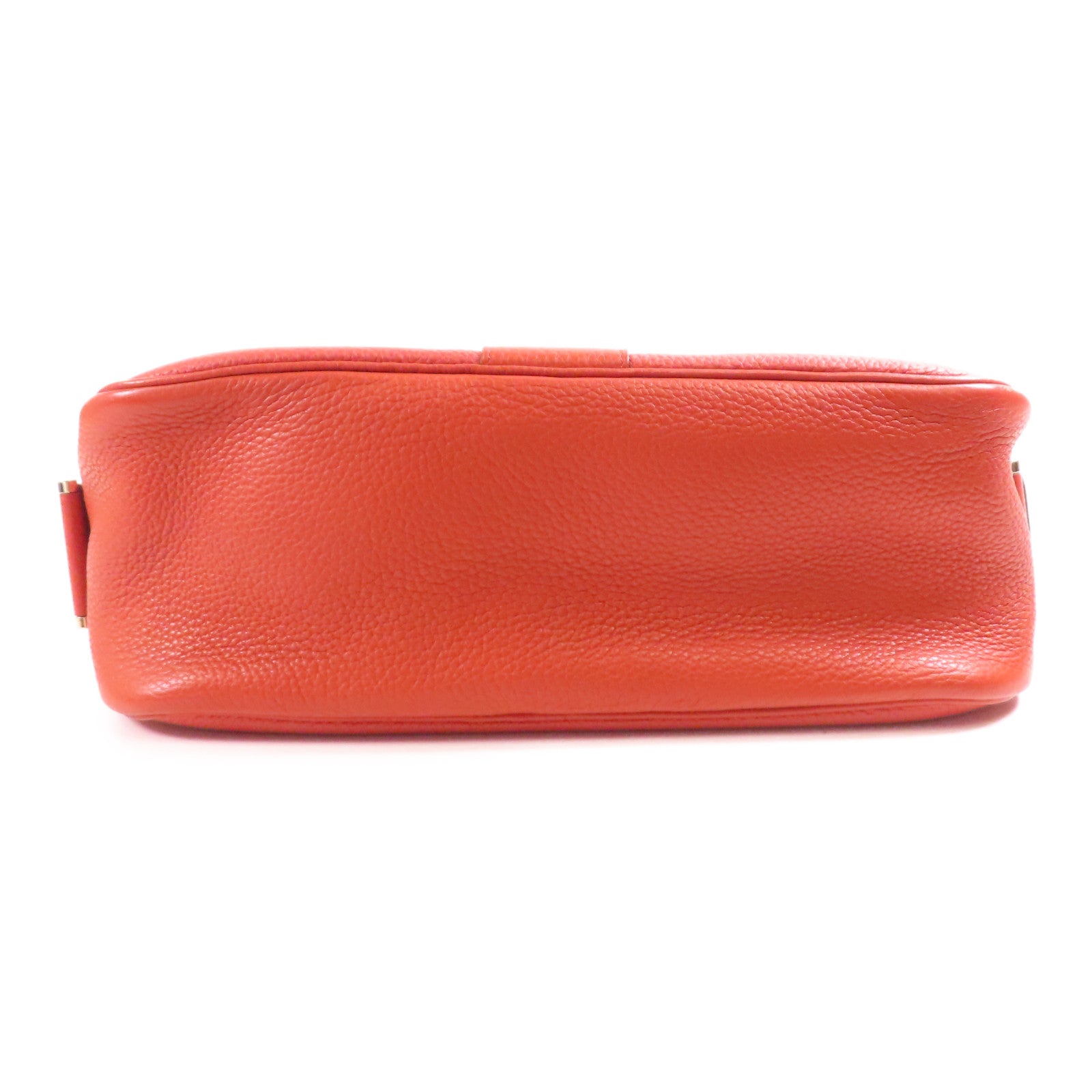 HERMES Clemence皮革Bourlingue Bag金扣肩背袋
