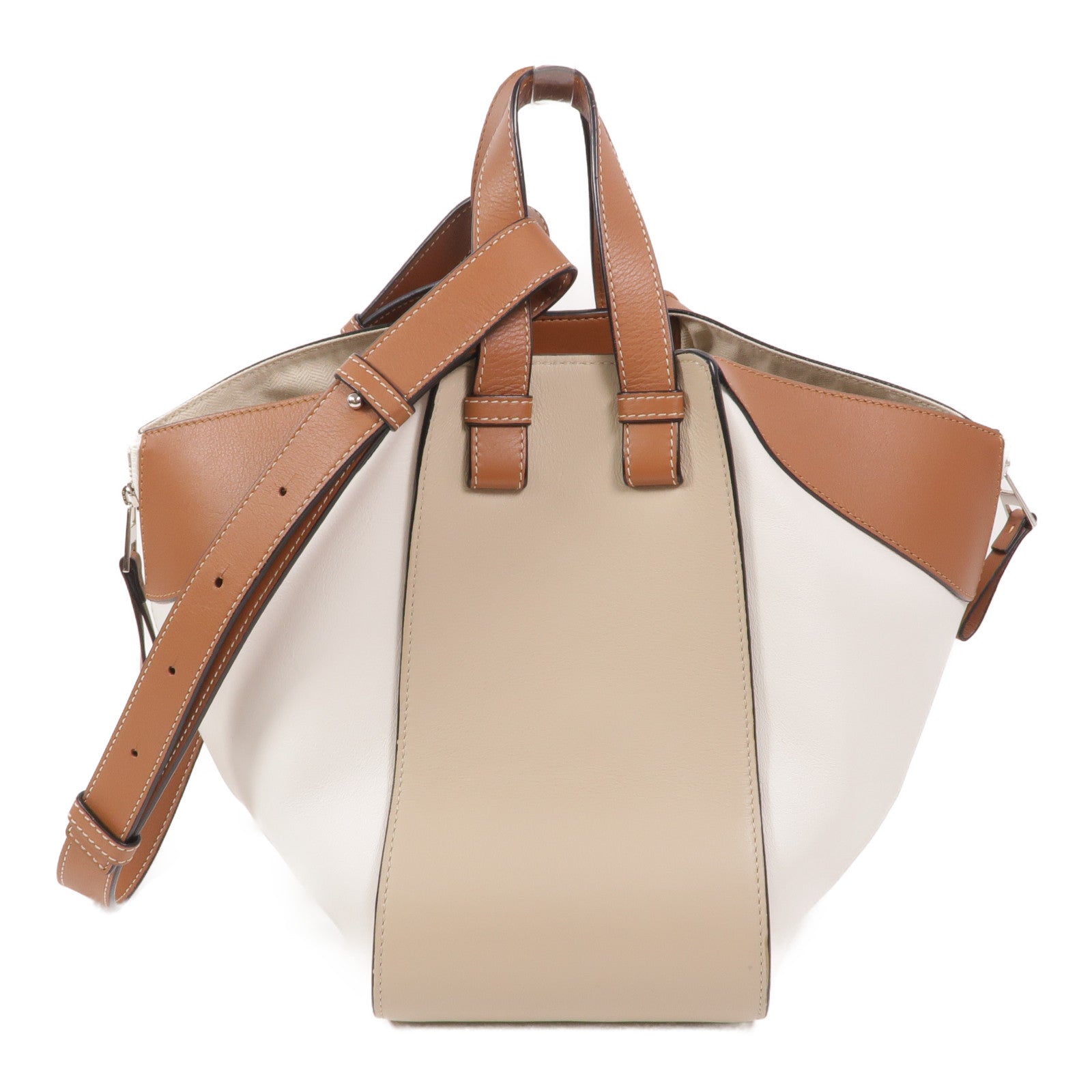 LOEWE 牛皮皮革Hammock Medium肩背袋