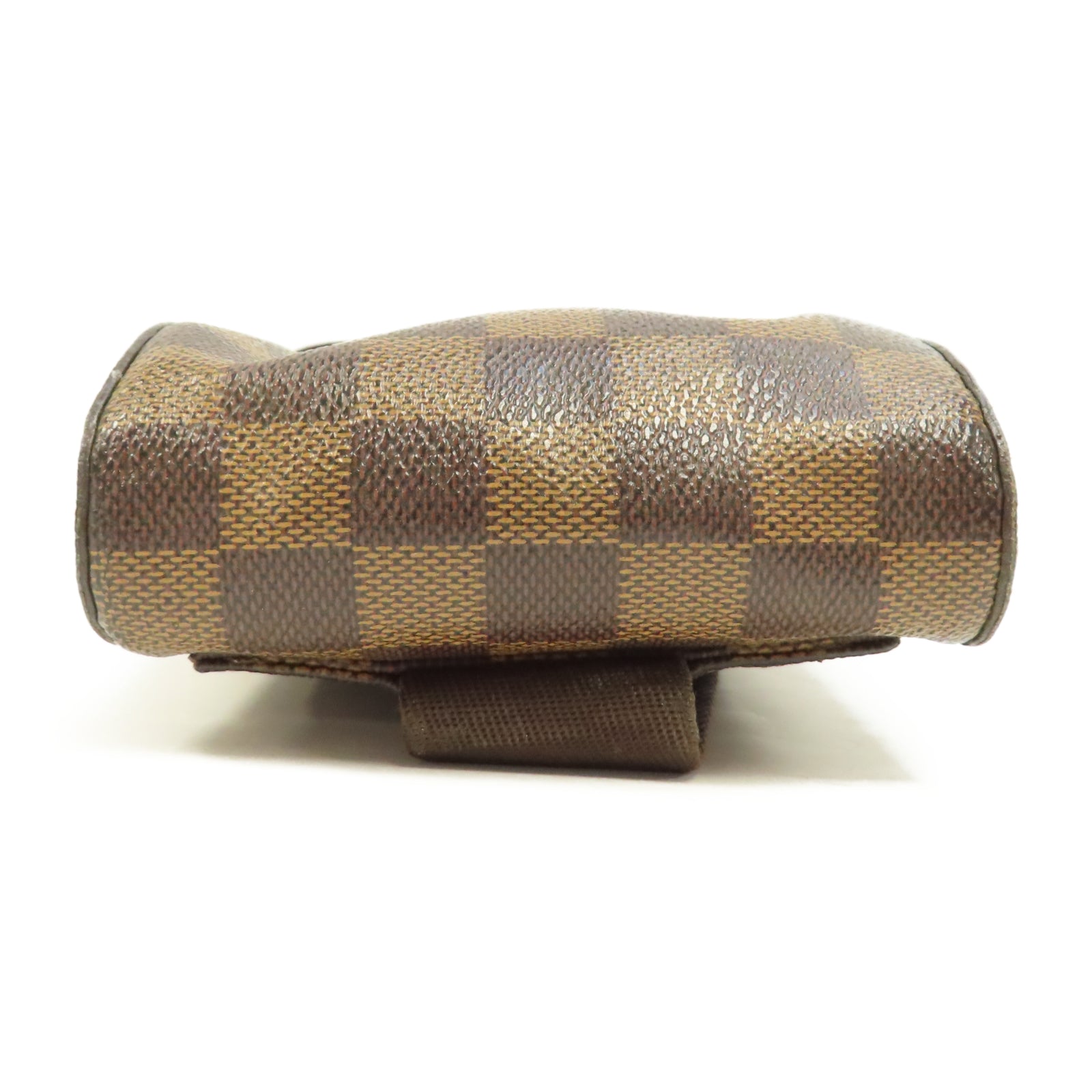 LOUIS VUITTON 【激減優惠】Damier Ebene Geronimos金扣腰包啡色