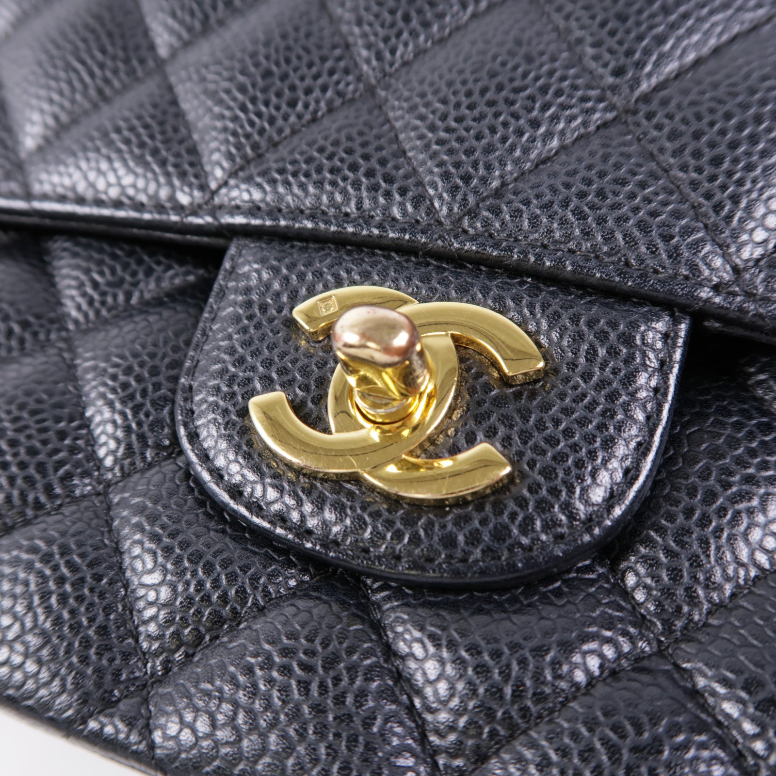 CHANEL 牛皮皮革Classic 25金扣鏈帶肩背袋