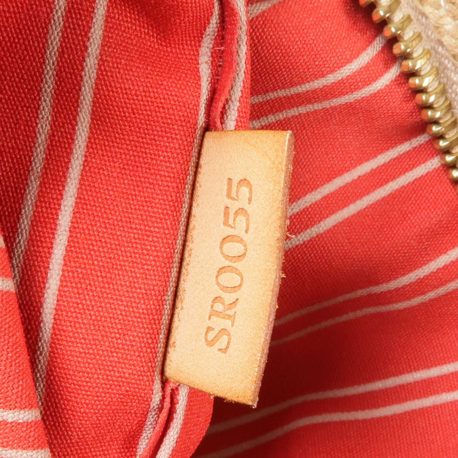 LOUIS VUITTON 帆布Cabas MM金扣手挽袋