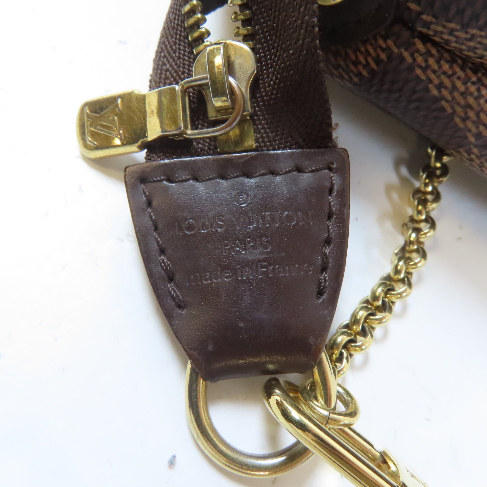 LOUIS VUITTON 【激減優惠】Damier Eva金扣手挽肩背兩用袋啡色