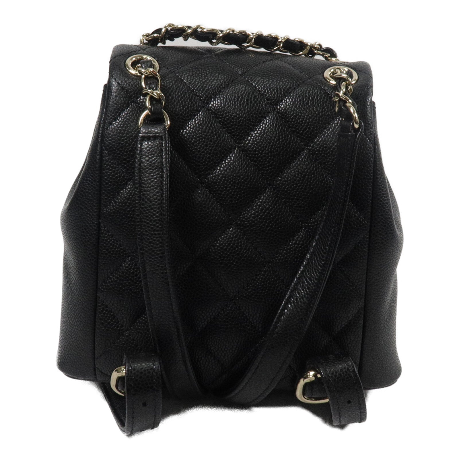 CHANEL 牛皮皮革Mini Duma背包