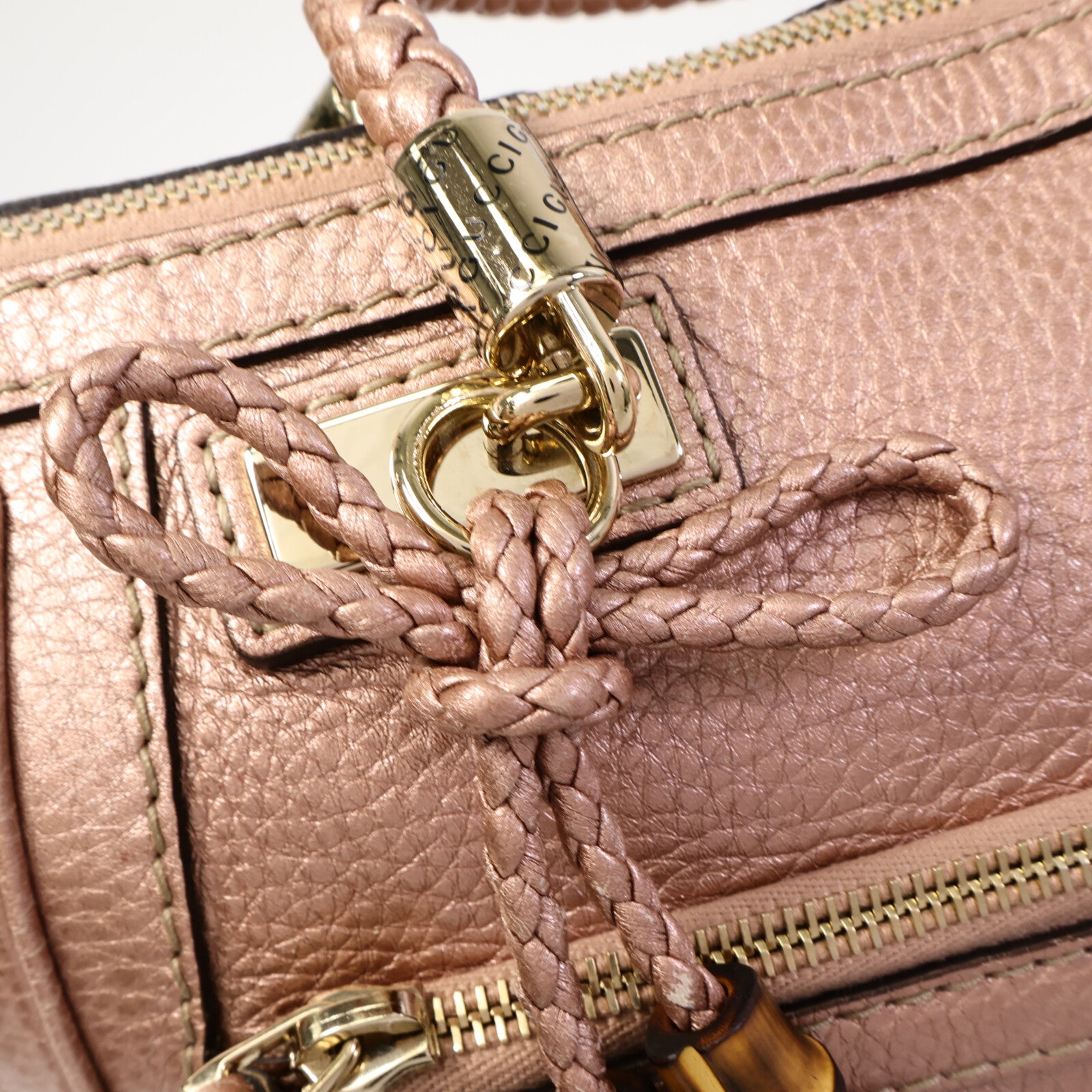 GUCCI 牛皮皮革2 Way Shoulder Bag手挽肩背兩用袋