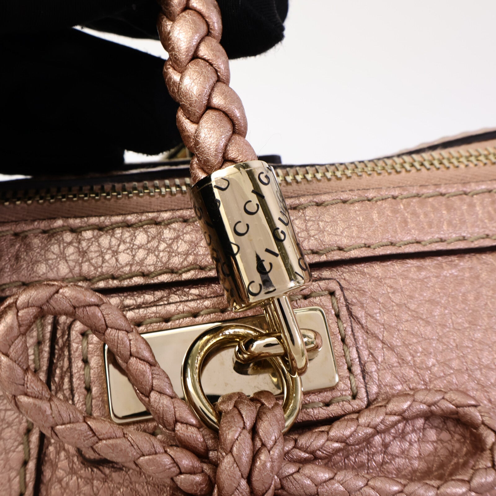 GUCCI 牛皮皮革2 Way Shoulder Bag手挽肩背兩用袋