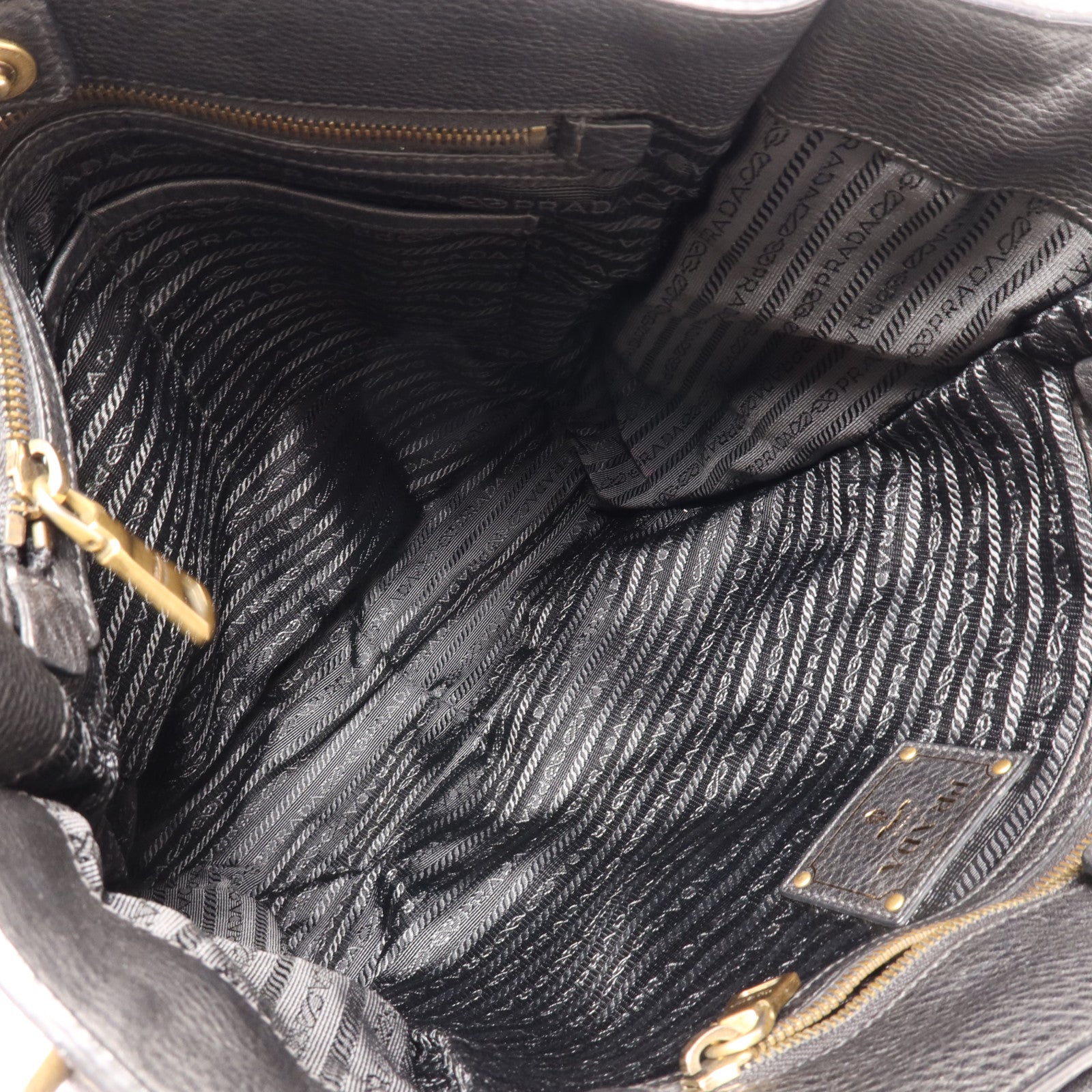 PRADA 尼龍Hand Bag金扣手挽袋