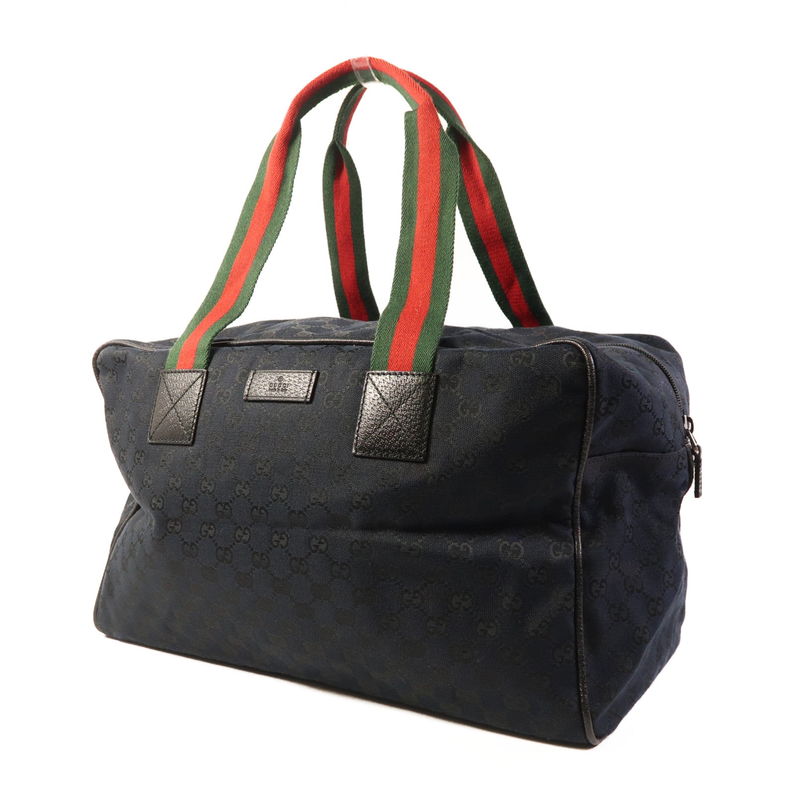 GUCCI 帆布Boston Bag波士頓包