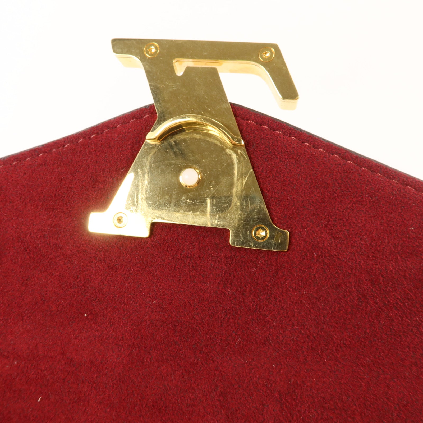 LOUIS VUITTON Monogram Passy金扣肩背袋棕色