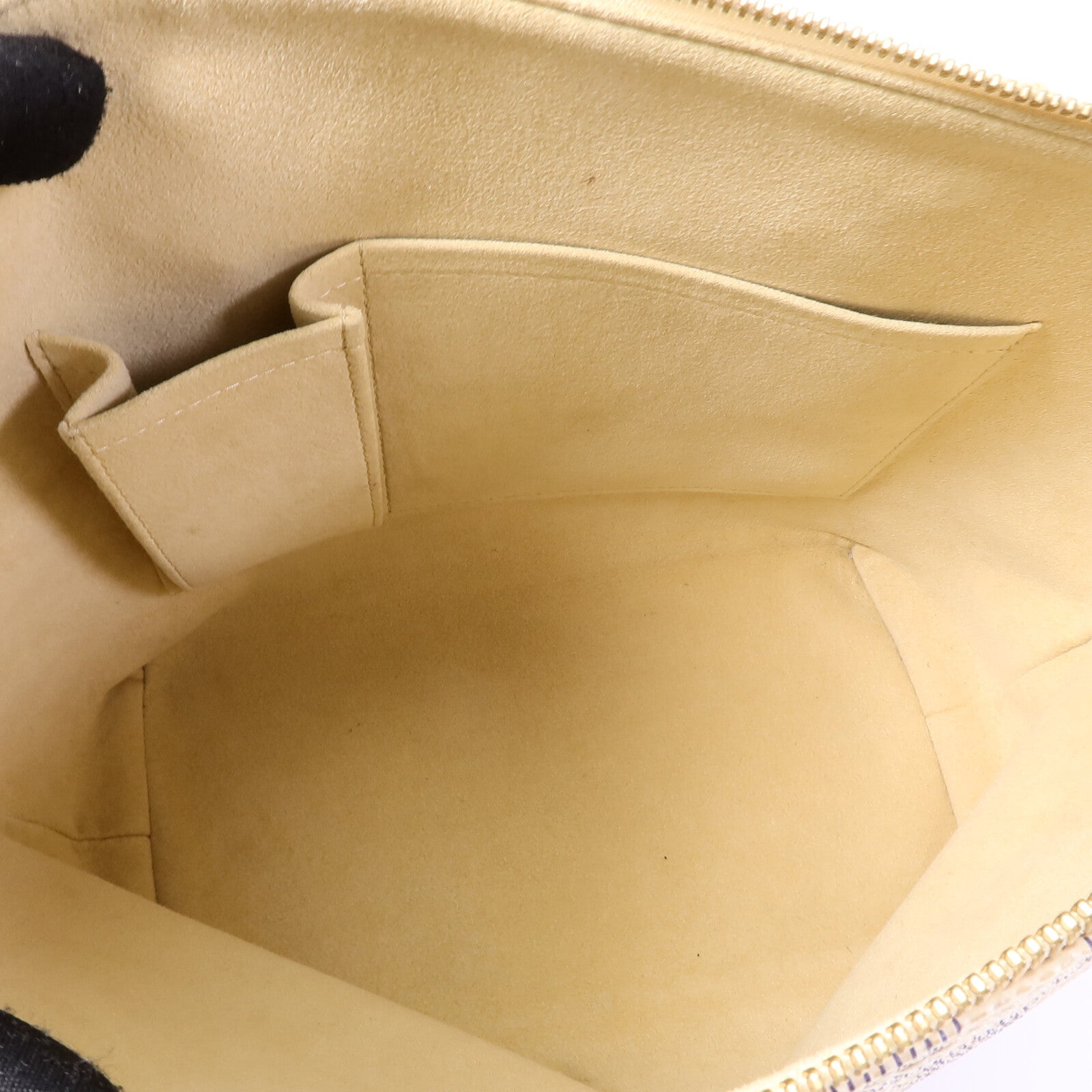 LOUIS VUITTON 【激減優惠】Damier Azur Saleya PM金扣手挽袋
