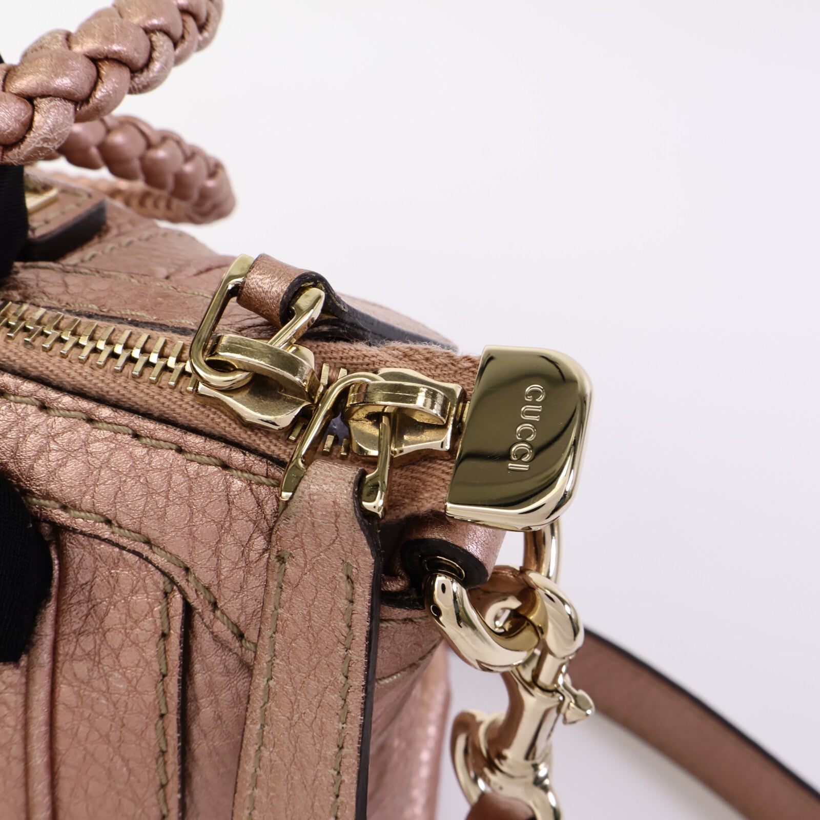 GUCCI 牛皮皮革2 Way Shoulder Bag手挽肩背兩用袋