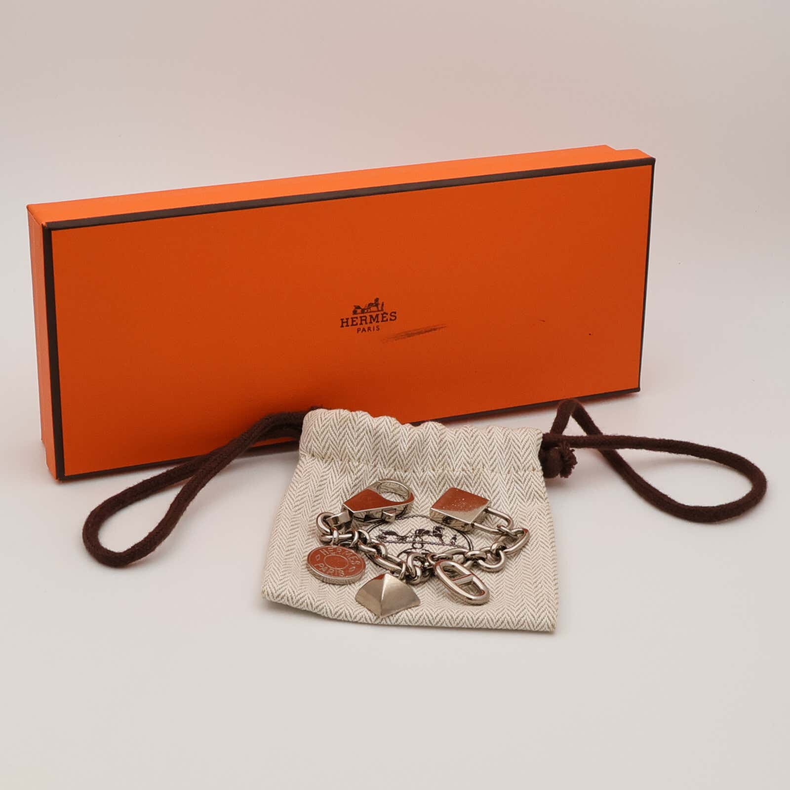 HERMES 金屬Olga Bag Charm掛飾
