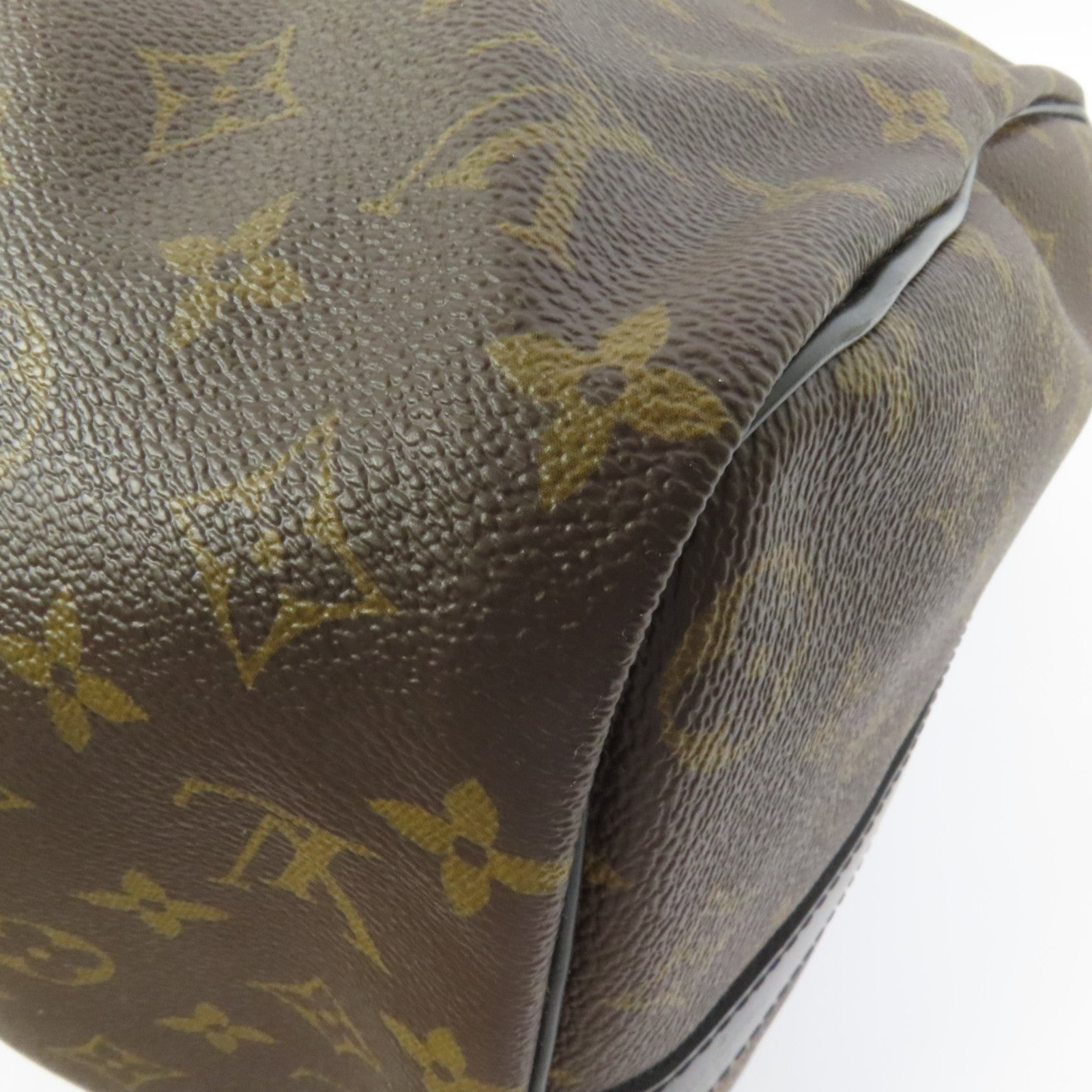 LOUIS VUITTON Monogram Macassar Keepall Bandouliere 45手挽肩背兩用袋