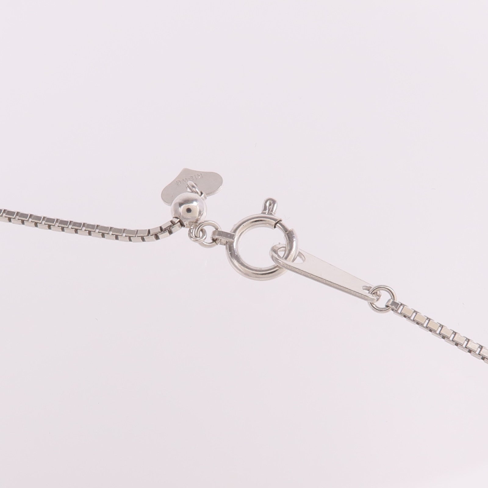 JEWELRY 【激減優惠】18K白金Sapphire Diamond Necklace藍寶石/鑽石項鍊