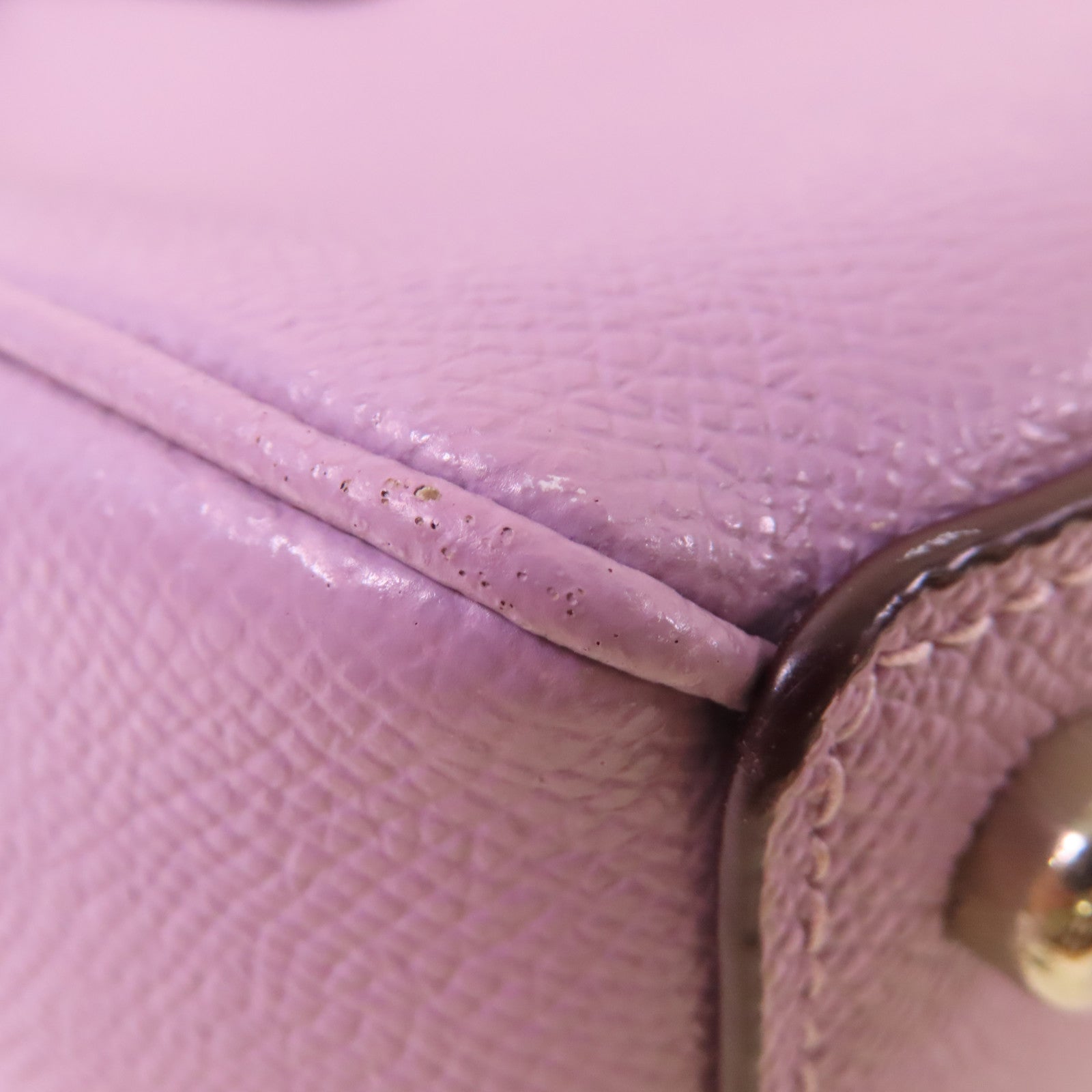 COACH 【激減優惠】牛皮皮革2Way Shoulder Bag手挽肩背兩用袋淺紫色