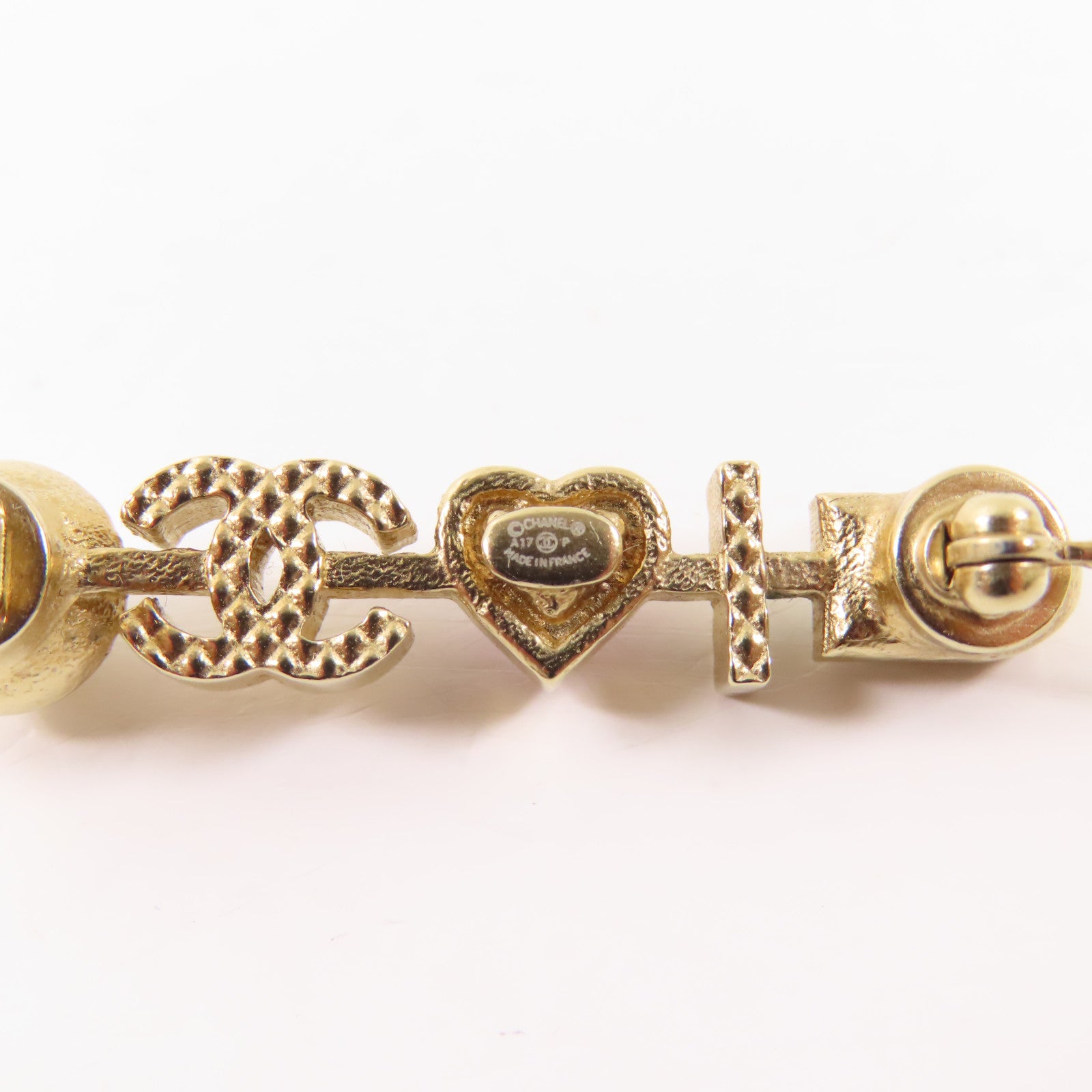CHANEL 金屬/PVC Brooch Pin胸針