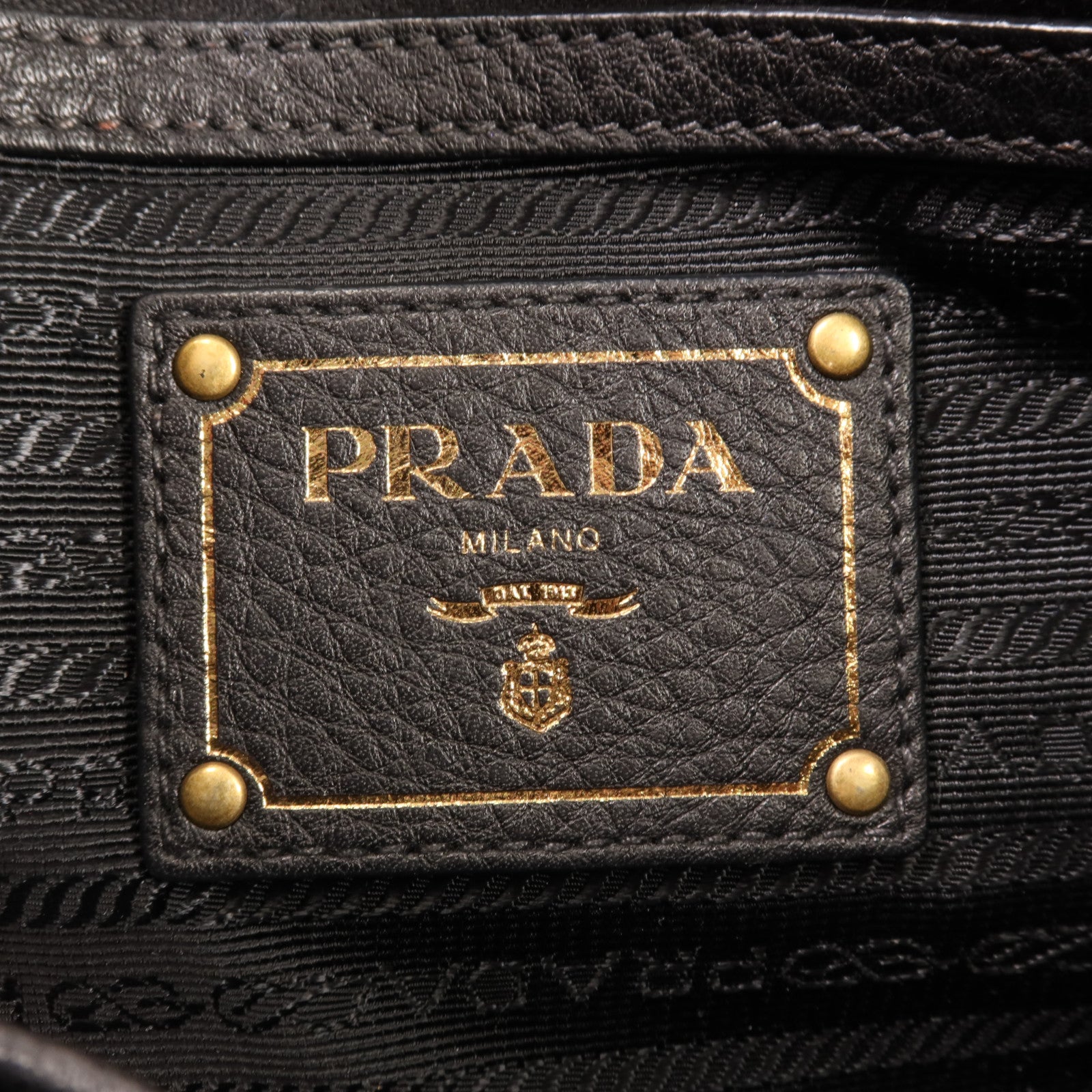 PRADA 尼龍Hand Bag金扣手挽袋